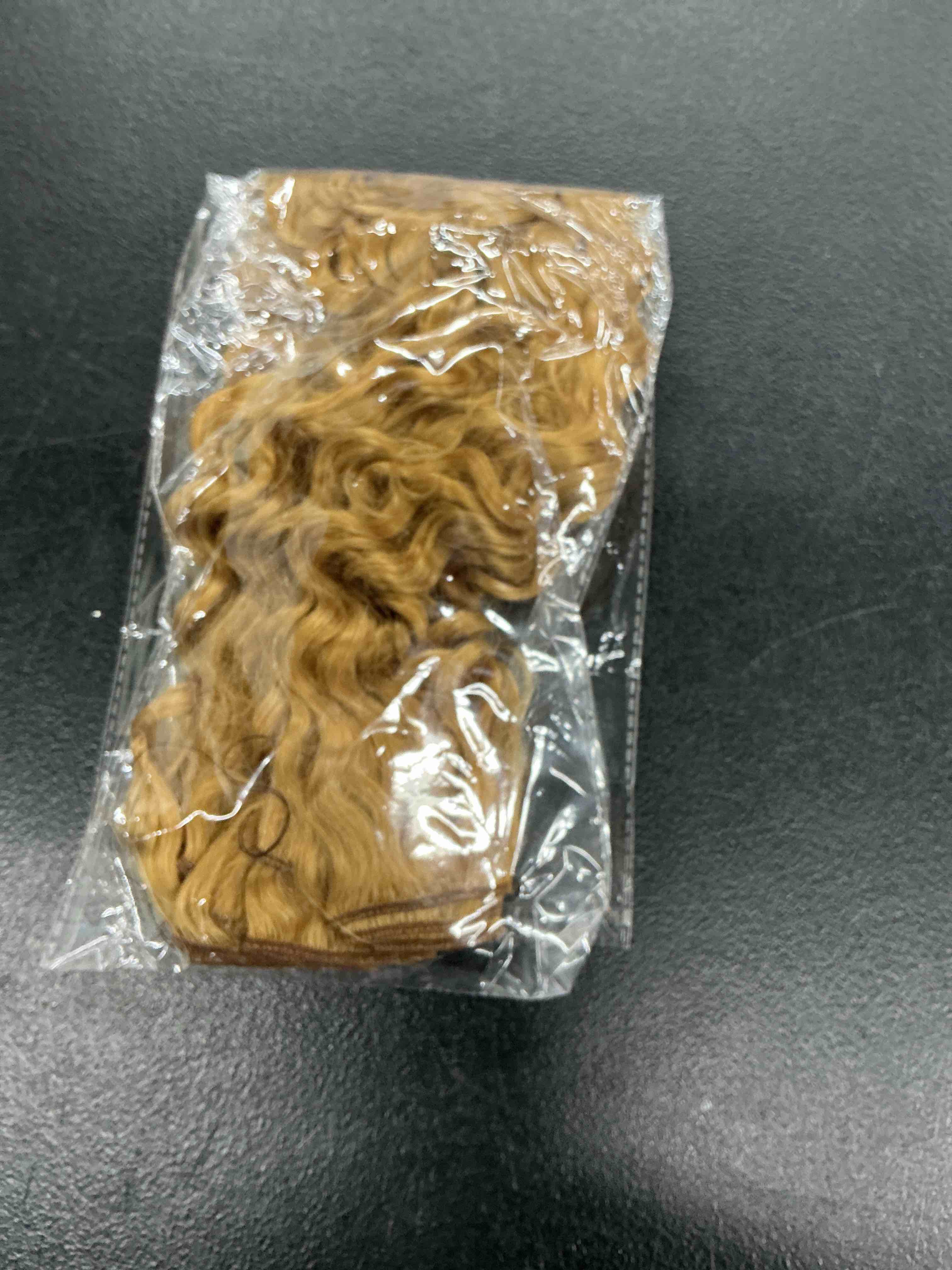 Condition photo showing Good Condition for inlovwith honey blonde deep wave human hair bundles, selected healthy deep curly bundles human hair 27# colored brazilian virgin hair wet and wavy (single bundle, 20 inches)