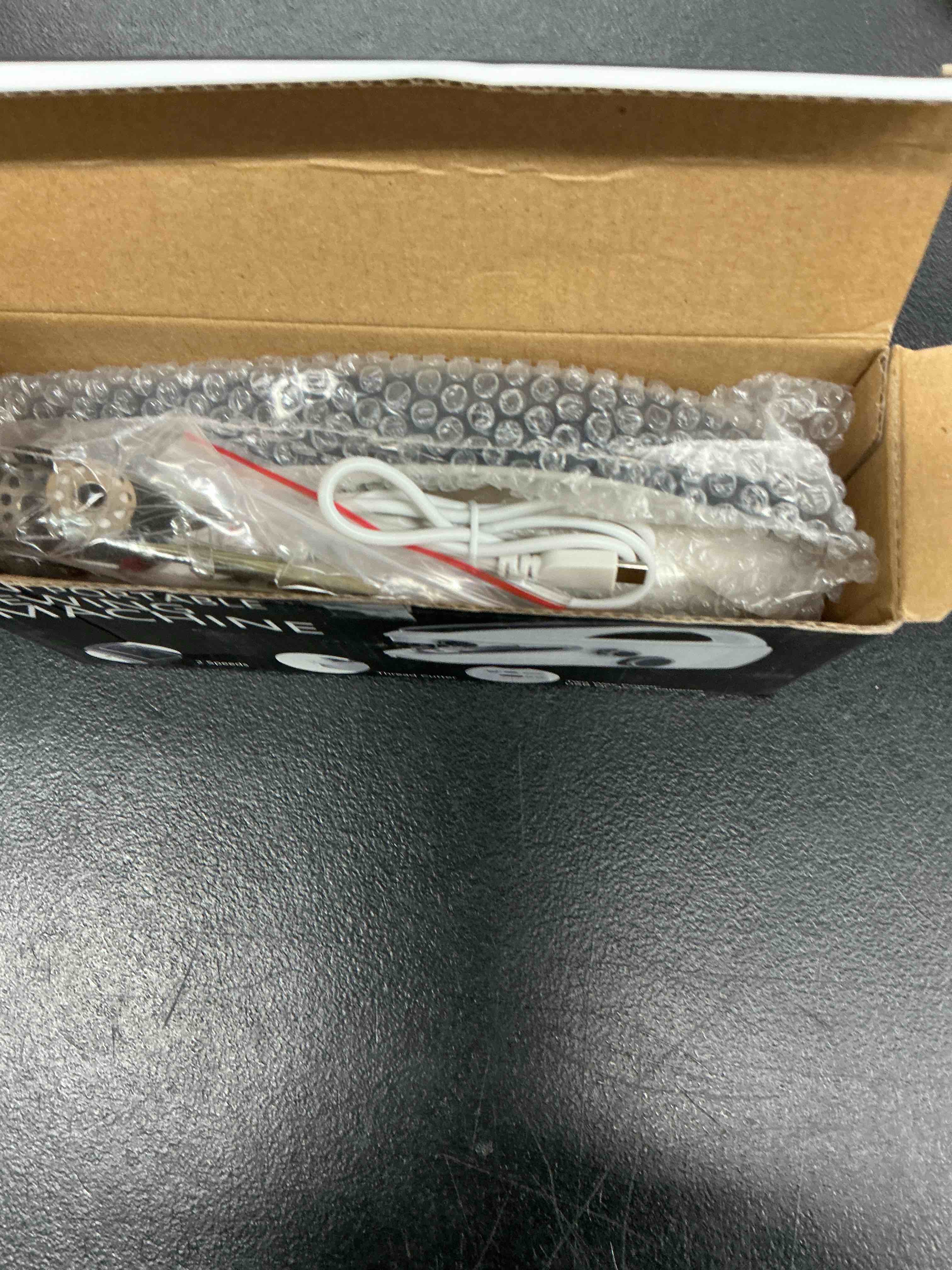 Condition photo showing Good Condition for handheld sewing machine,portable,mini sewing machine,easy to use,fast sewing speed,suitable for sewing clothes,fabric,diy home machine for beginners white