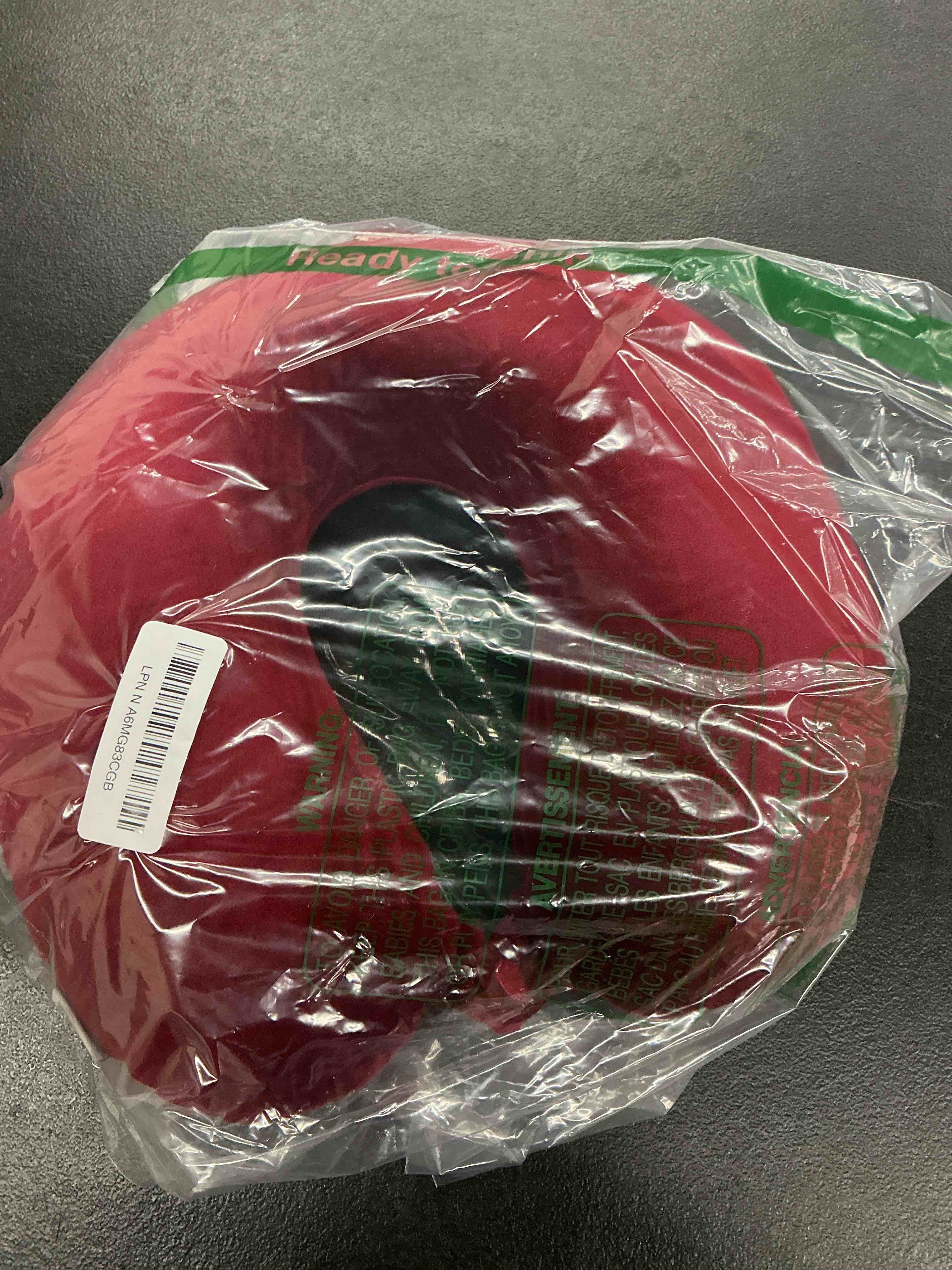 Condition photo showing Good Condition for travel pillow - memory foam neck pillow support pillow,luxury compact & lightweight quick pack for camping,sleeping rest cushion (red)