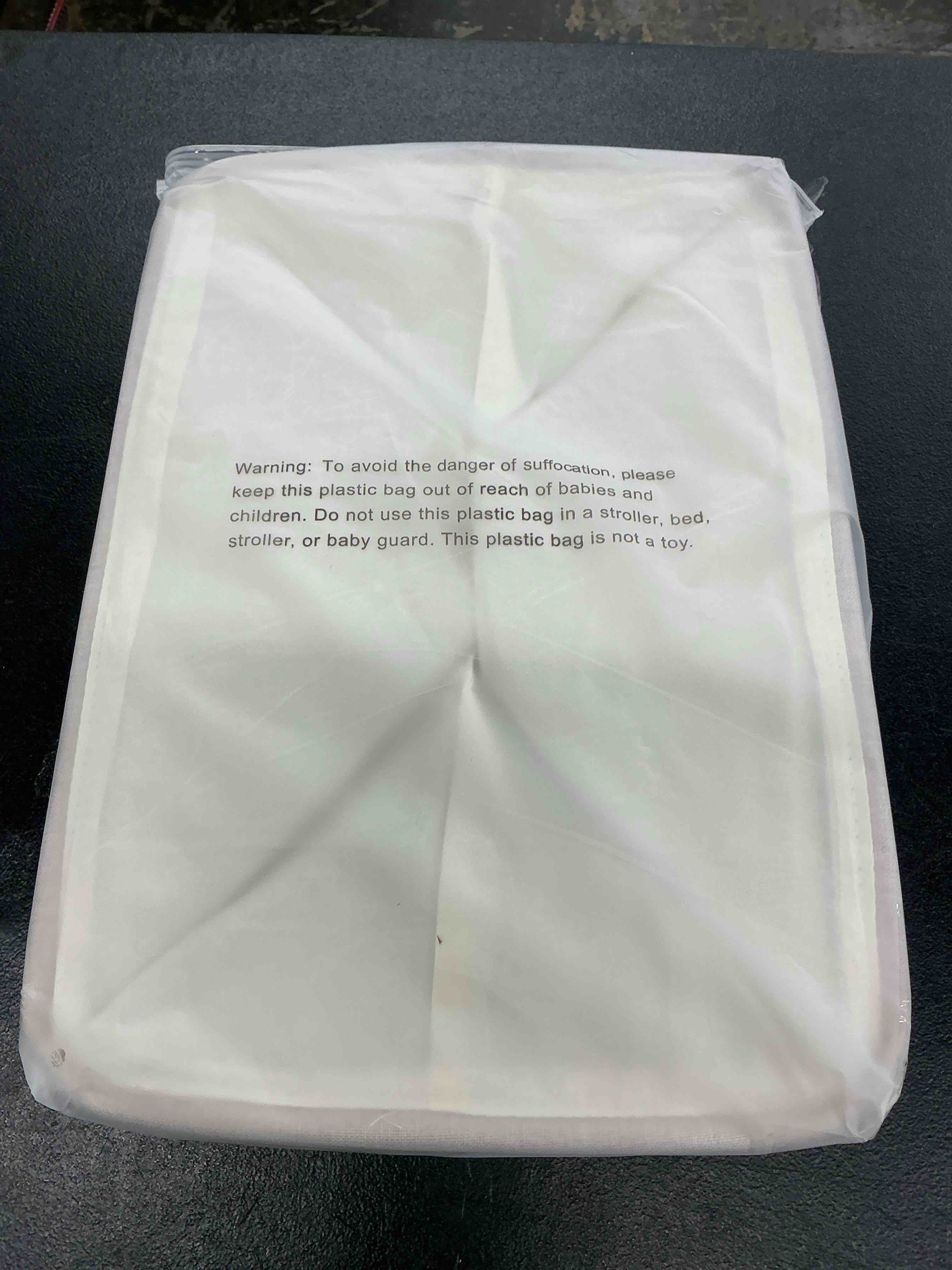 Condition photo showing Good Condition for dullemelo large collapsible storage basket/bin with sturdy leather handles, fabric organizer bin for storage clothes, toys, books, office, bedroom, closet, nursery & laundry (white&khaki)