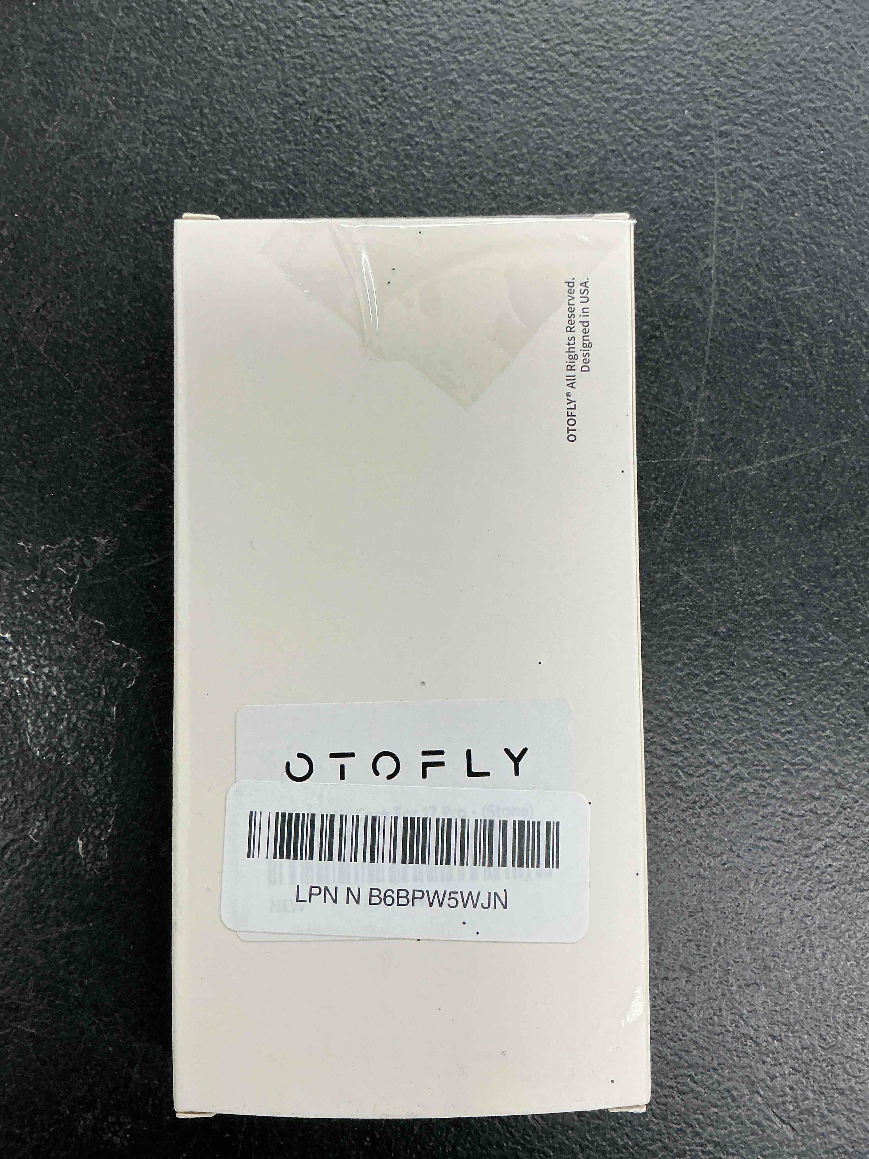 Condition photo showing Good Condition for otofly magnetic for iphone 17 pro case,compatible with magsafe,classic liquid silicone mobile phone case,integrated camera control button,anti-scratch microfiber lining, stone iphone 17 pro stone