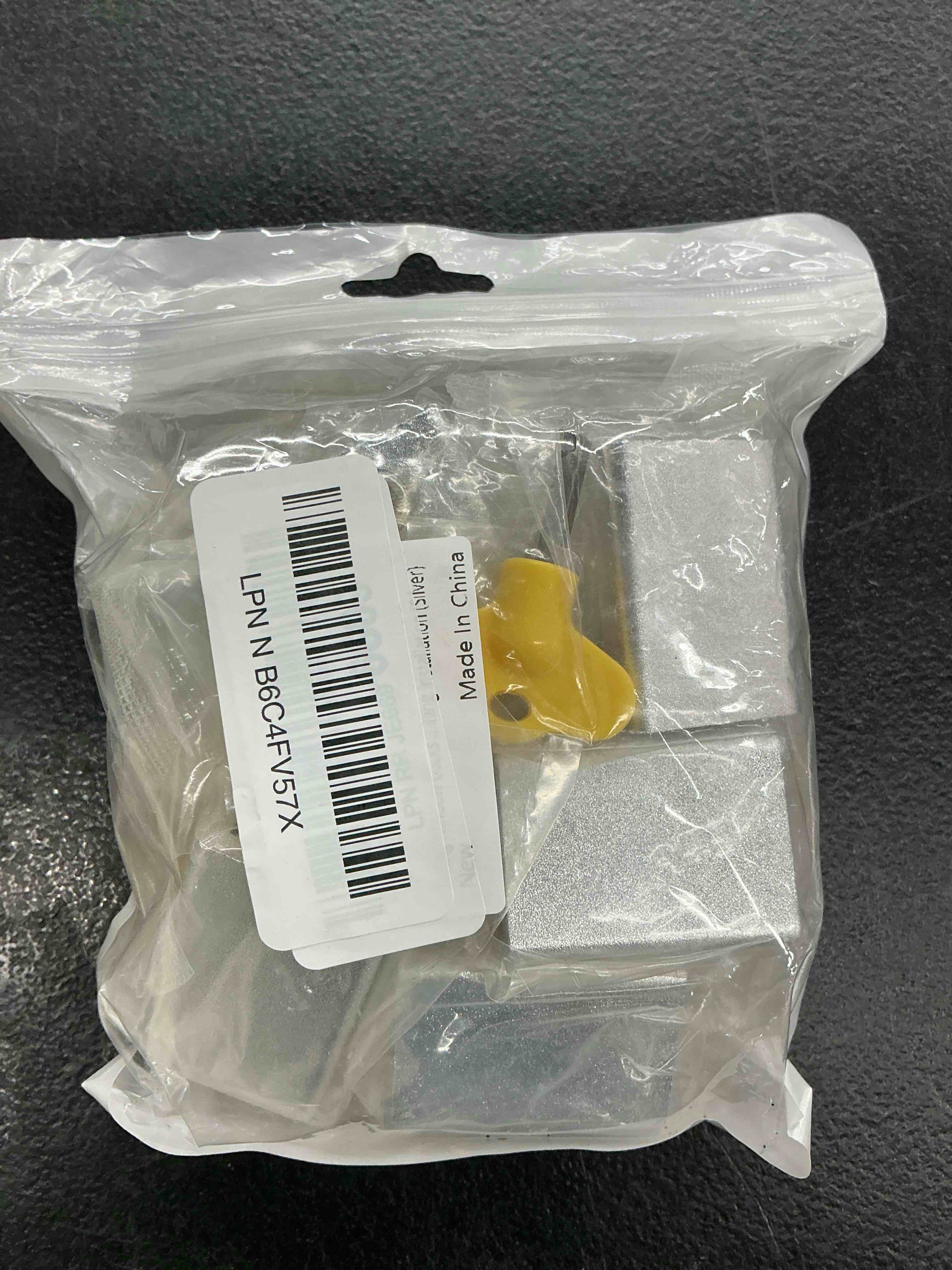 Condition photo showing Good Condition for sliding window locks (6 sets), secure window lock with key, window locks for up and down windows & horizontal sliding windows, adjustable window lock, sturdy and durable, does not deform. silver 6
