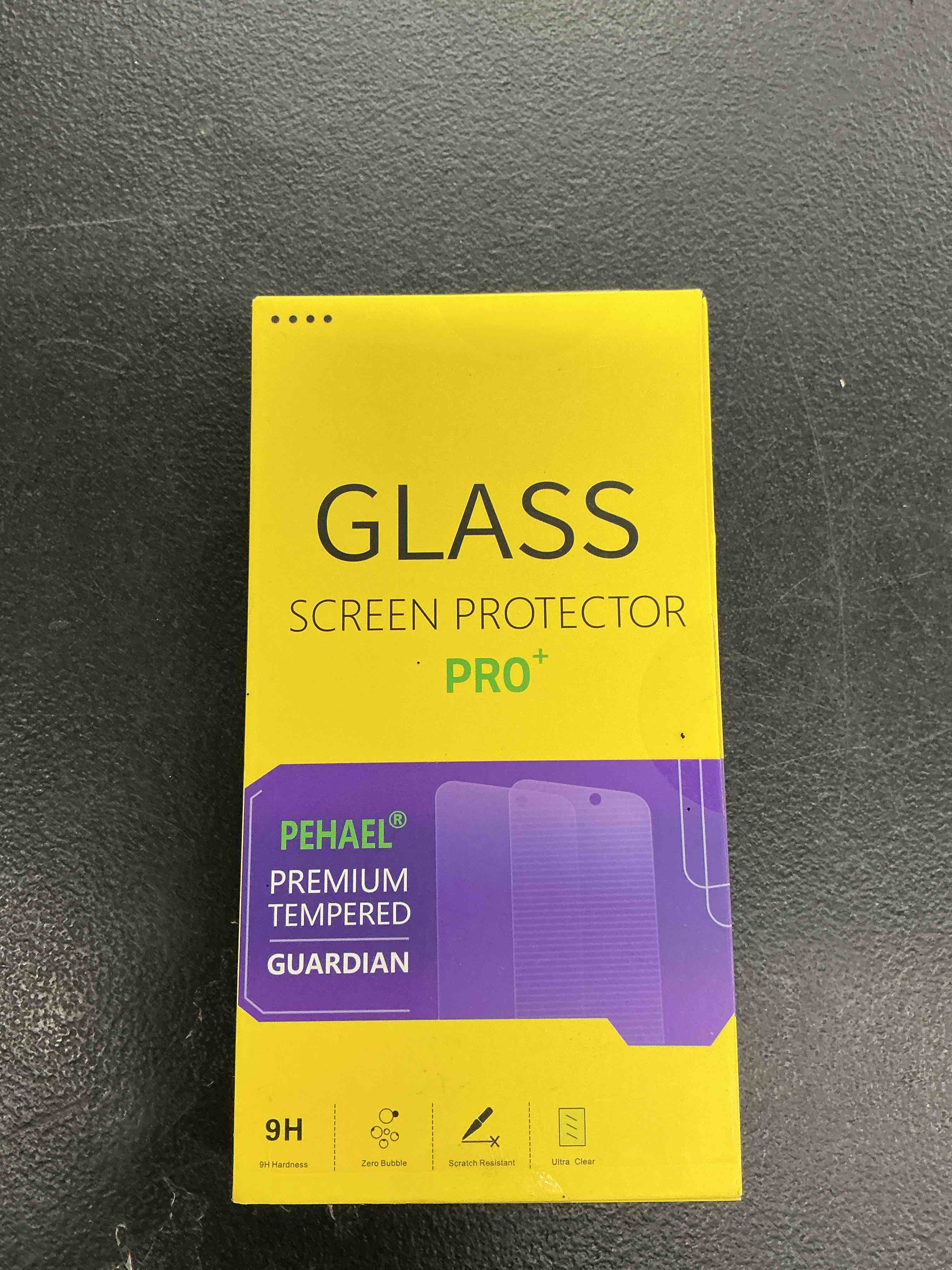 Condition photo showing New/Like New for pehael 3+3pack for iphone 17 pro privacy screen protector with camera lens protector full coverage anti-spy tempered glass film 9h hardness easy installation bubble free [6.3 inch]