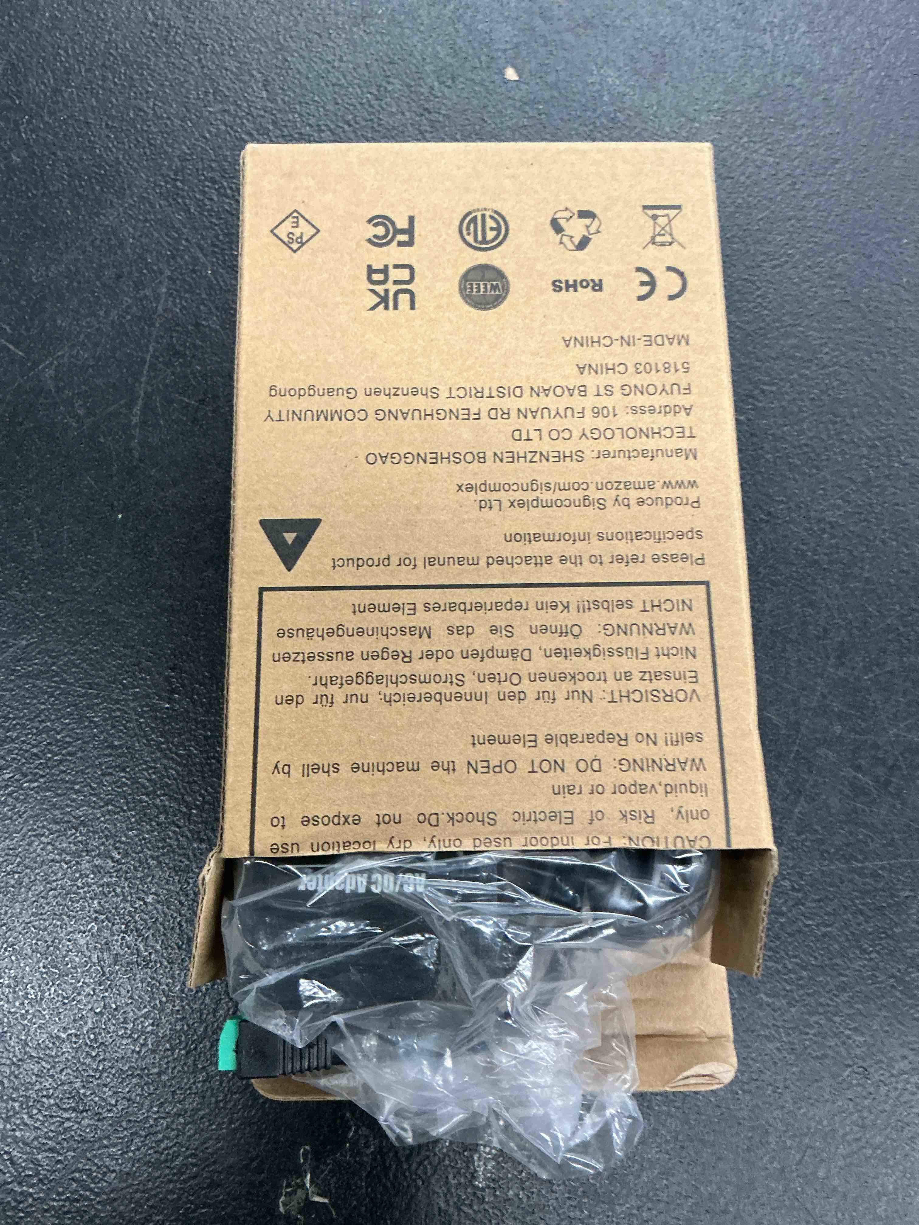 Condition photo showing Good Condition for 12v 6a power supply transformer, 12vdc led driver switching power supply adapter for led strip light 72w max us plug, ul listed