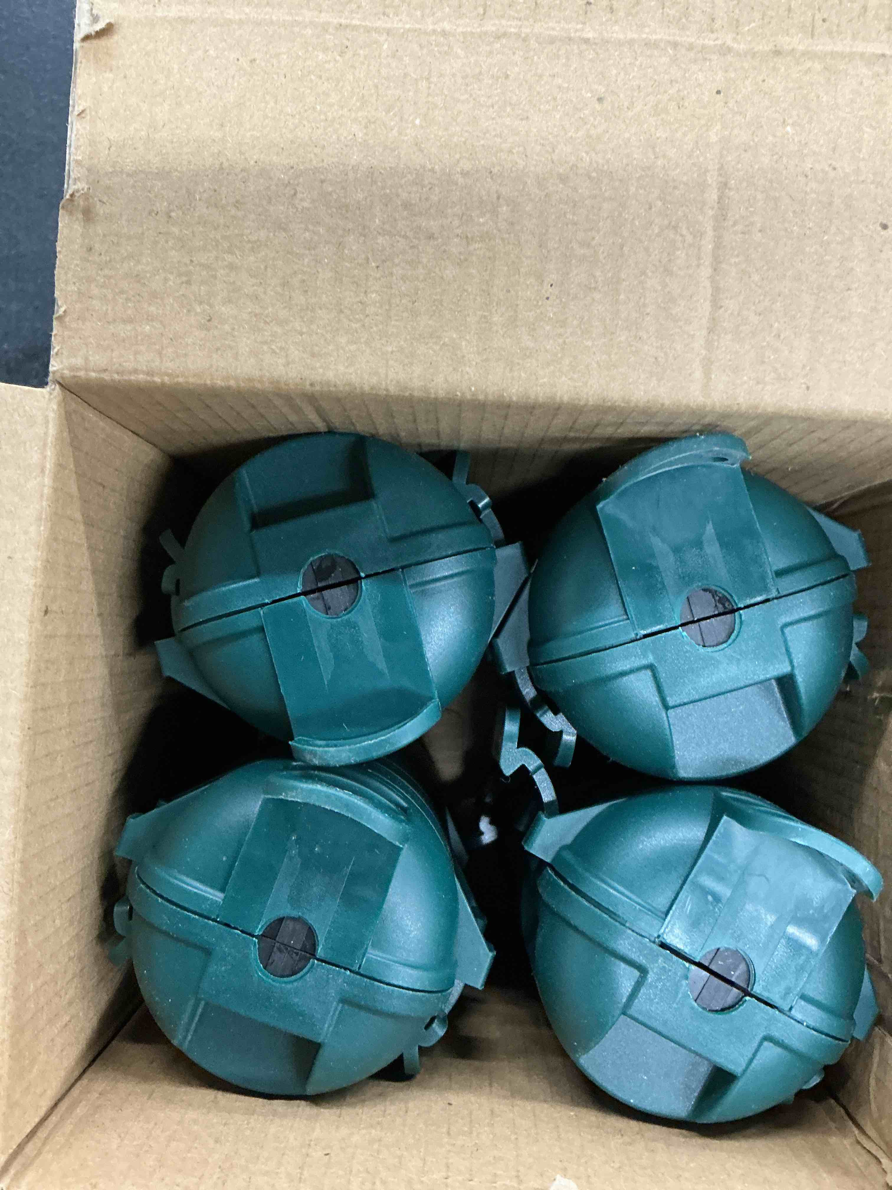 Condition photo showing Good Condition for extension cord cover outdoor, 4 pack ip54 water-resistant power cord protector electrical connection box outside weatherproof cable safety cover for electronics plug outlet tool holiday light, green 4 pack green