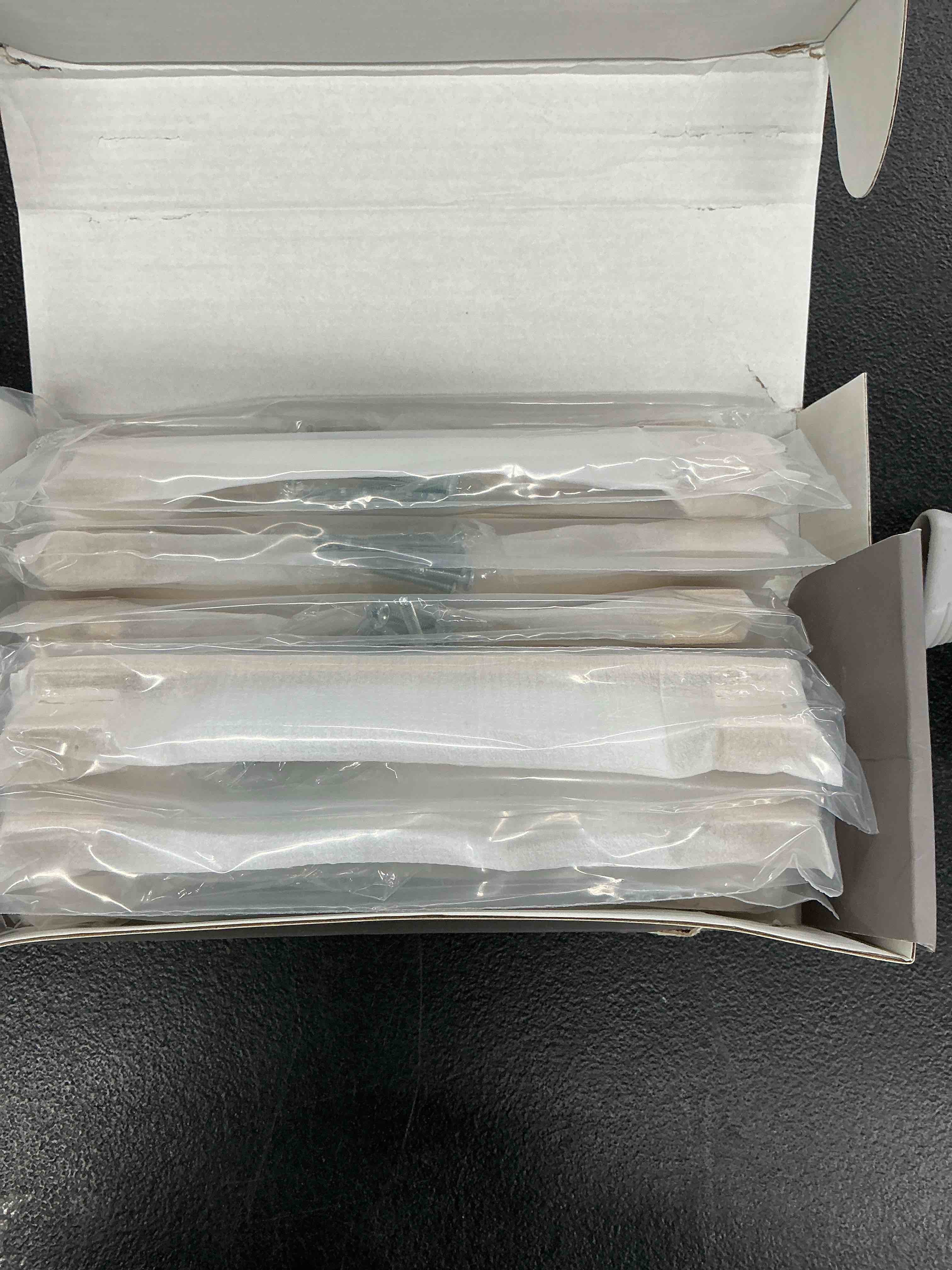 Condition photo showing New/Like New for 10 pack 5 inch brushed gold cabinet pulls solid zinc alloy gold cabinet handles - brushed brass dresser drawer pulls for kitchen cabinet hardware zinc alloy handles