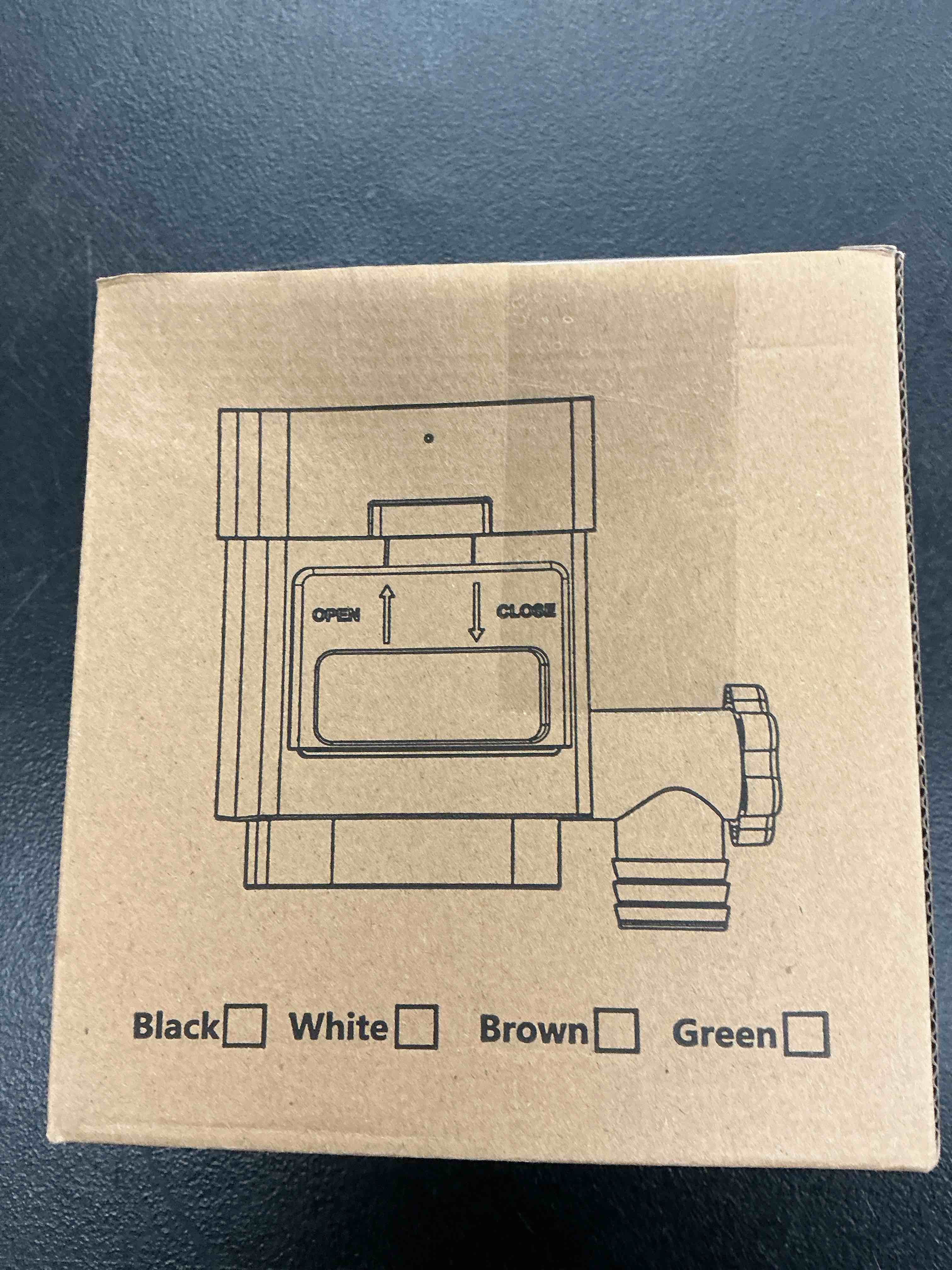 Condition photo showing New/Like New for wadeo rainwater collection system, downspout diverter fits for 2"x 3" or 3"x 4" residential downspouts, rain barrel diverter kit with adjustable valve and filter, 5ft hose, white