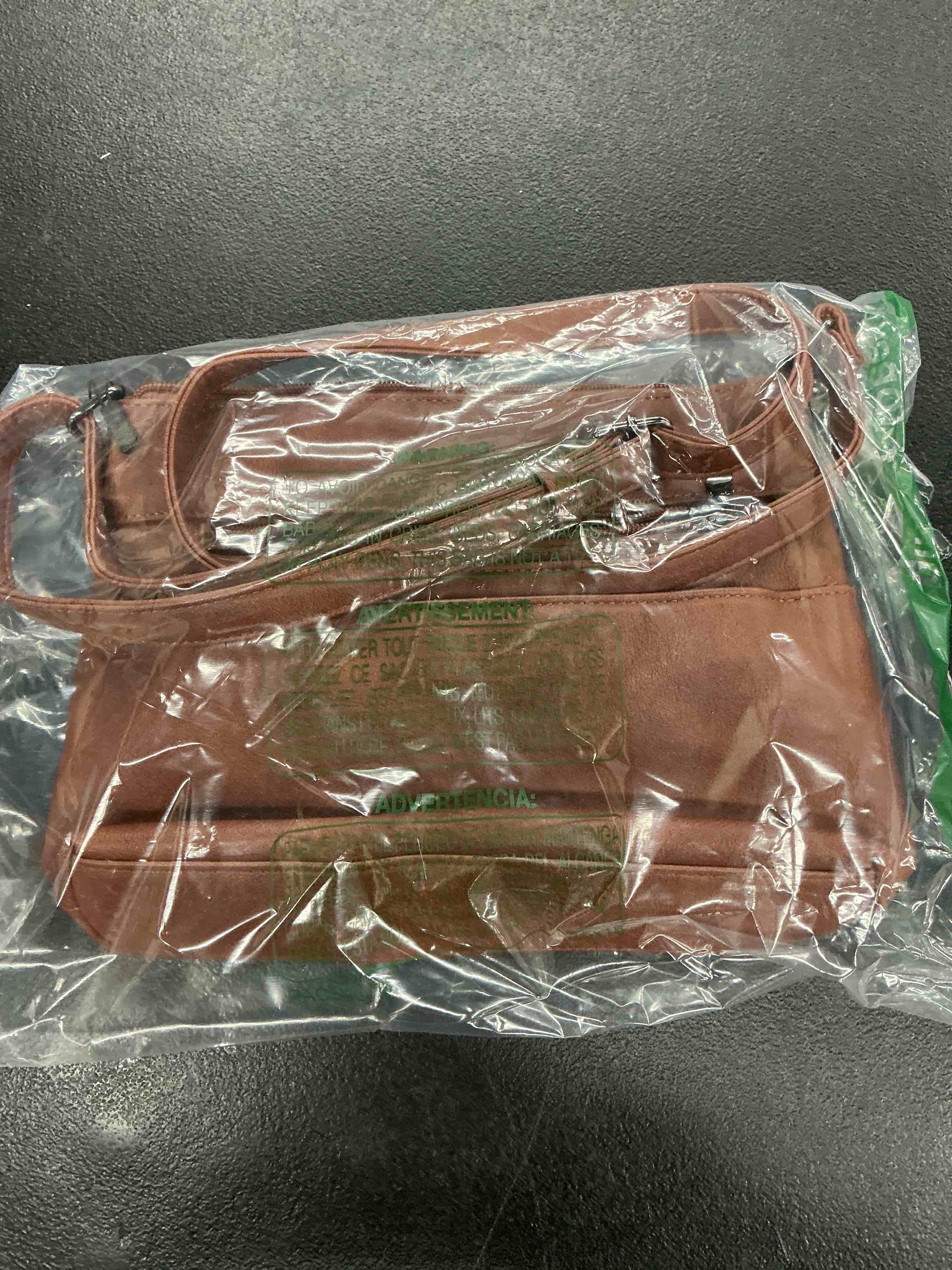 Condition photo showing Good Condition for masintor crossbody bags for women, lightweight medium crossbody purse, soft leather women's shoulder handbags with tassel mocha brown