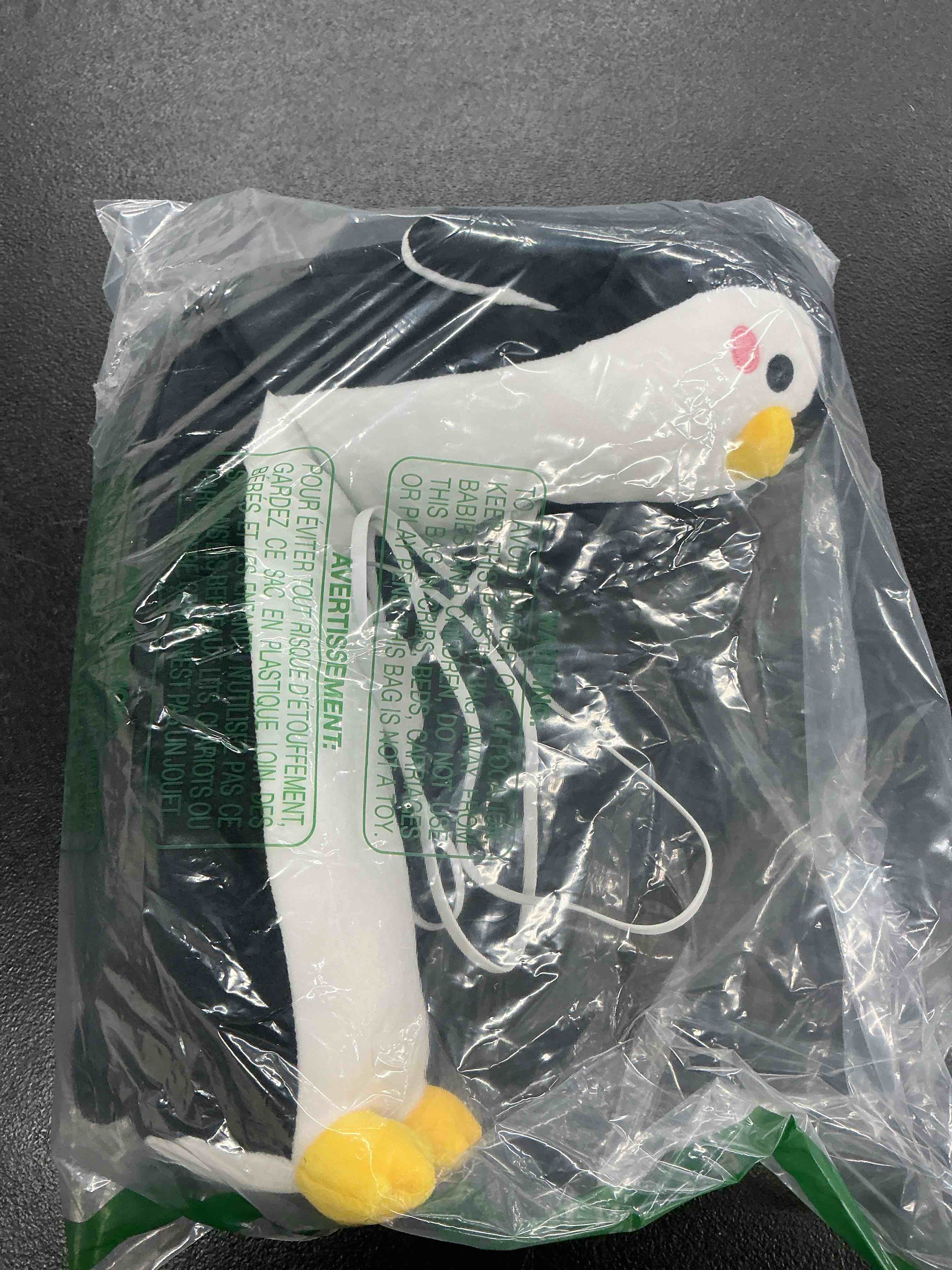 Condition photo showing Good Condition for penguin heating pad-usb heated plush stuffed animals for period cramps and menstrual pain relief,20” portable electric heating pad,built-pocket plushies for women girls birthday gifts black penguin heating pads