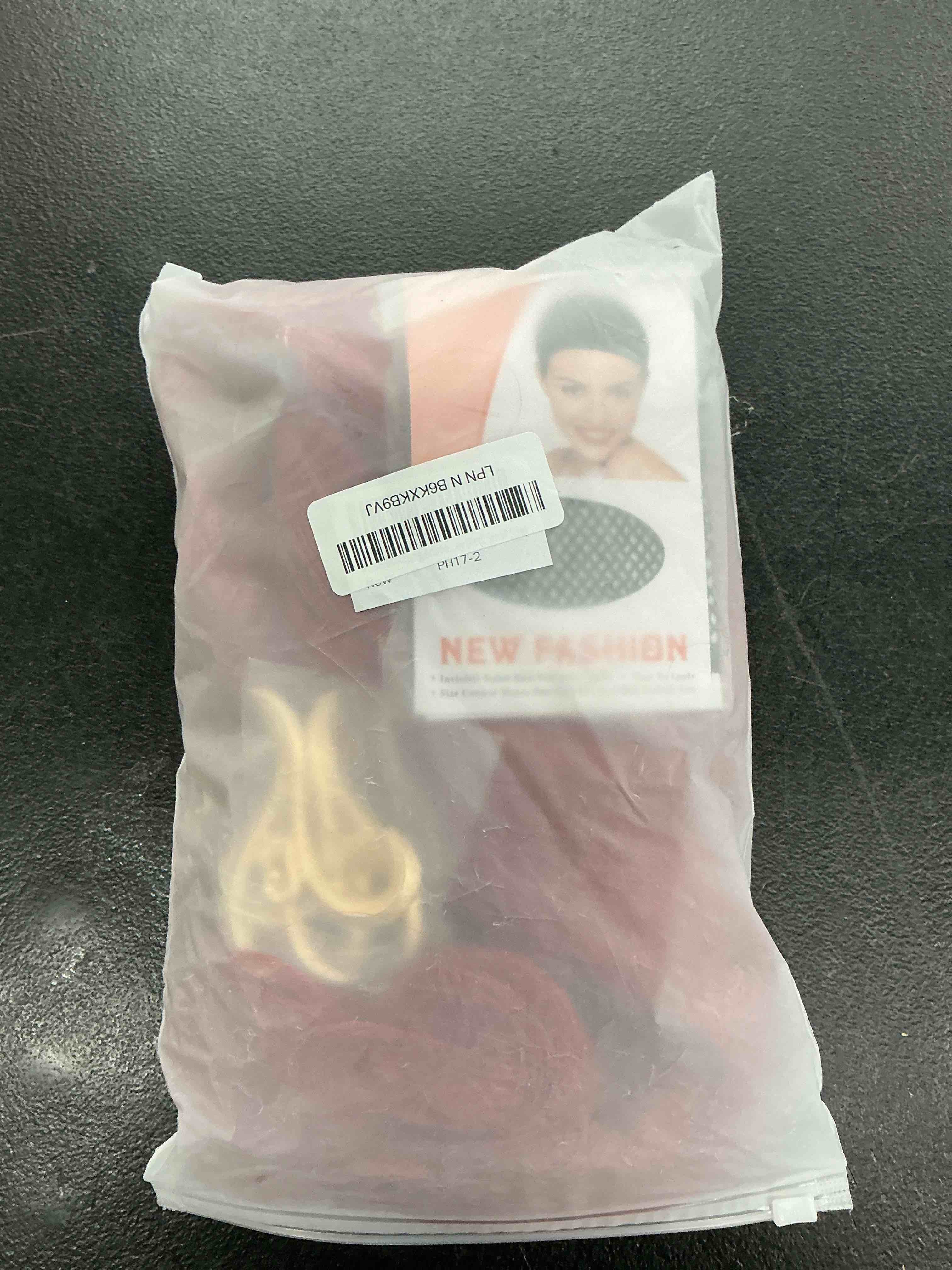 Condition photo showing Good Condition for long red pink anime costume wig – high temperature heat resistant silk fiber – natural looking costume wig for halloween party, cosplay (small size) red small size