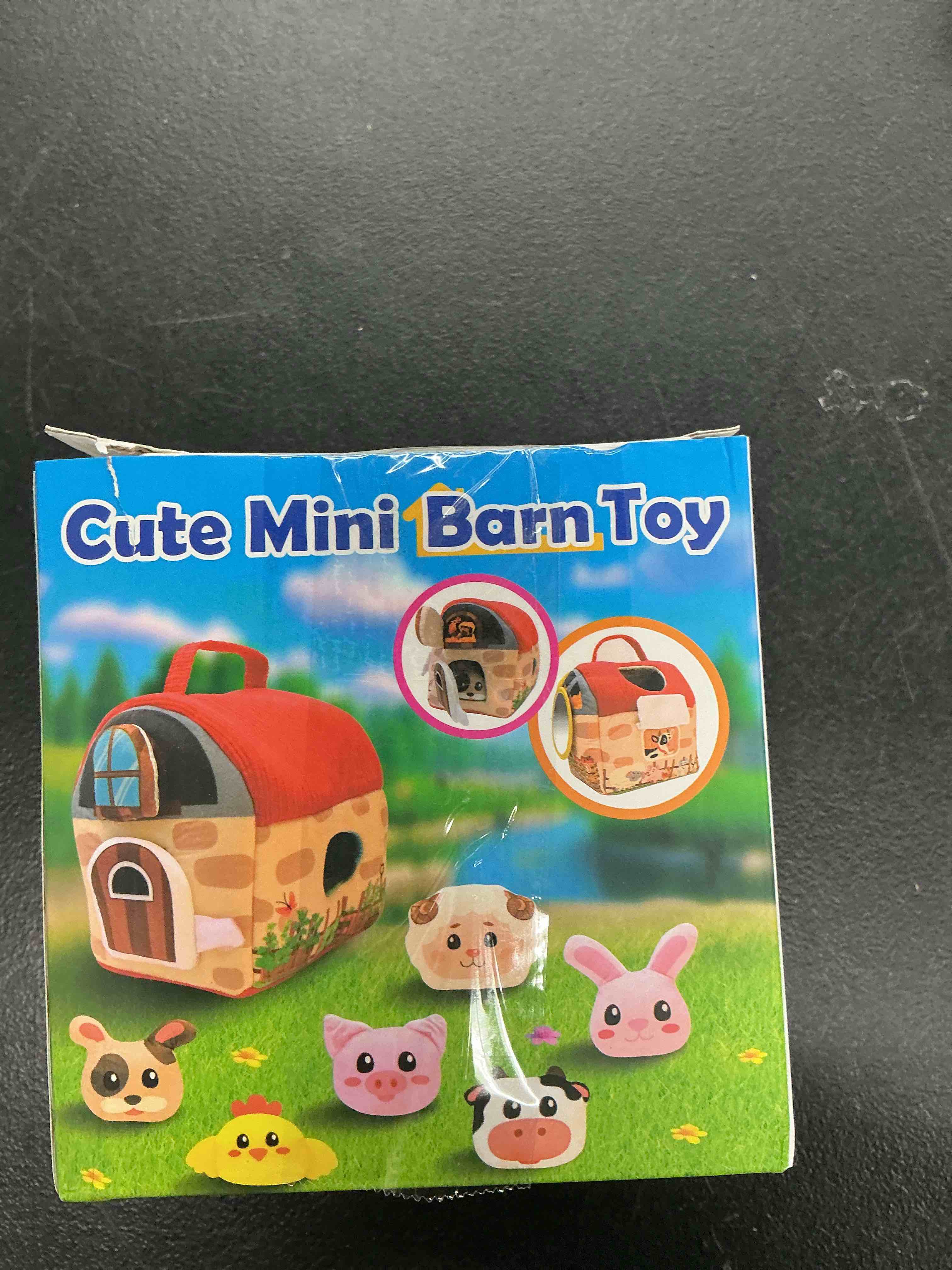 Condition photo showing Good Condition for baby girl toys 6-12 months, surprise barn with 12 pcs stuffed farm animals, montessori sensory developmental learning toys for 6-12 months, ideals 6 7 8 9 month old baby boy girl gifts toy