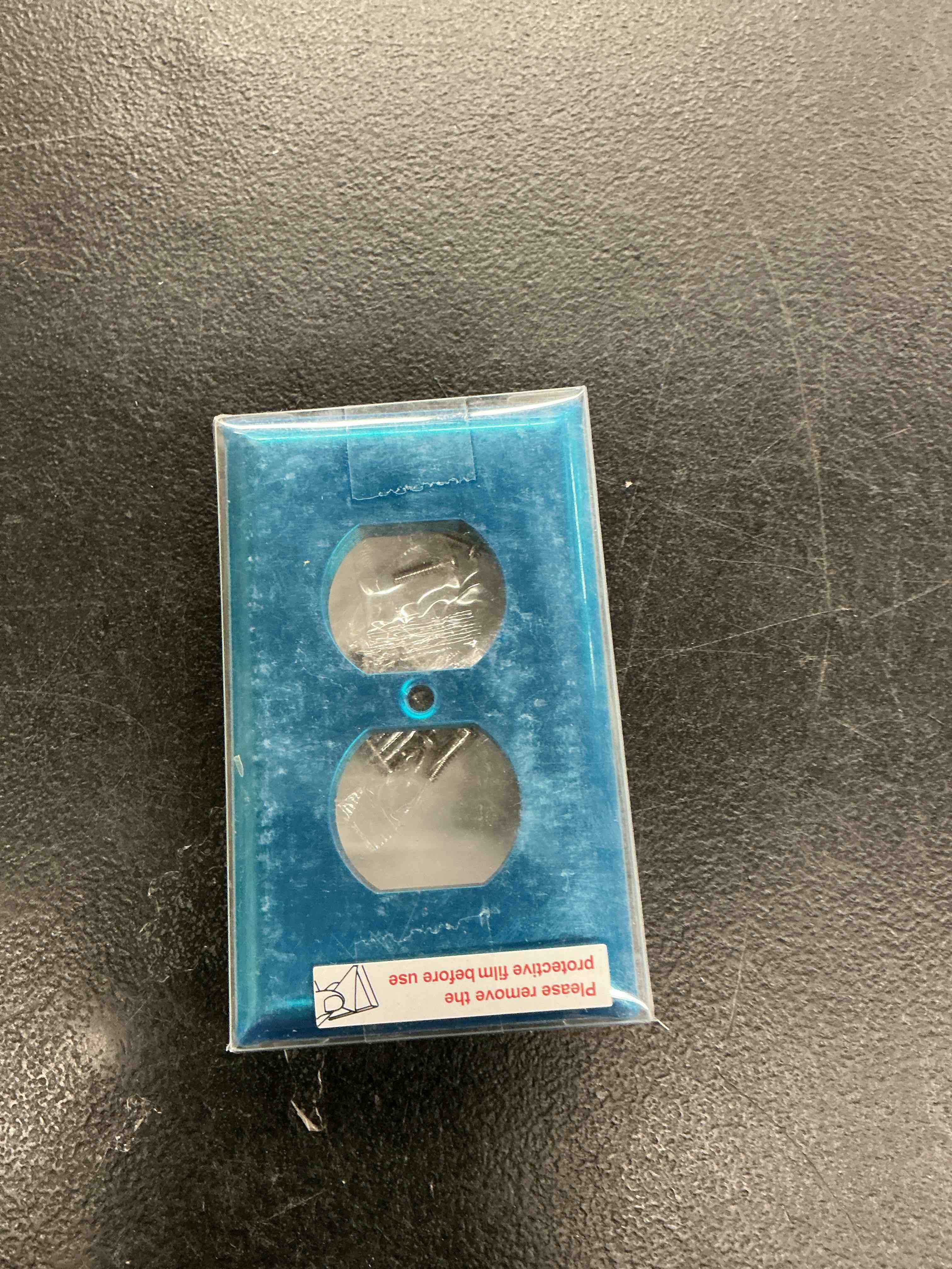 Condition photo showing Good Condition for bestten 10 pack duplex receptacle metal wall plate with protective film, 1 gang standard industrial stainless steel outlet cover, durable corrosion resistant, brushed finish, silver 1 gang duplex 10pk brushed stainless steel