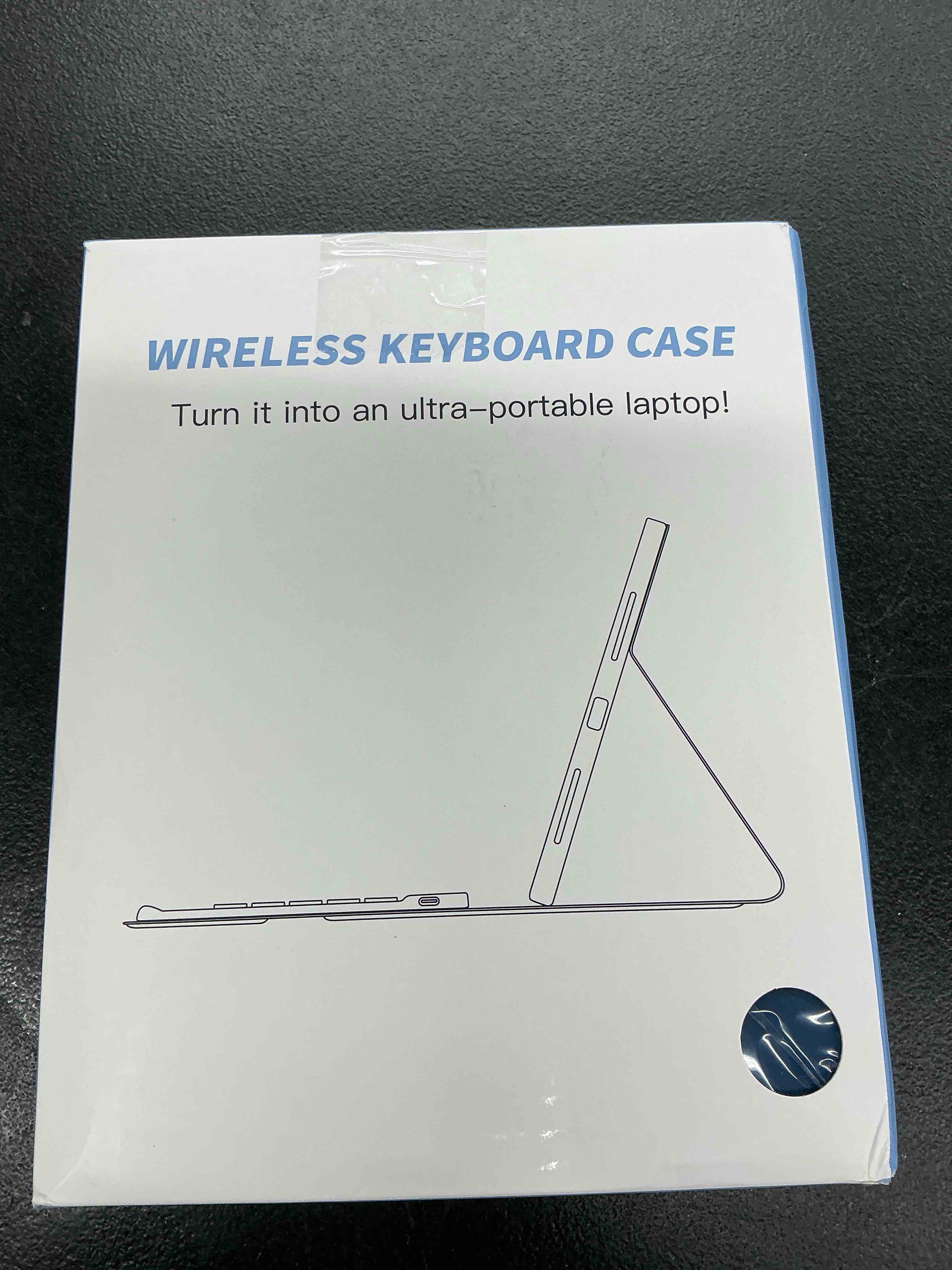 Condition photo showing Good Condition for harvopu compatible for ipad 11th 10th generation case with keyboard, folio cover with pencil holder, multi-touch trackpad, 7 color backlit, detachable keyboard for ipad (a16) 11th/10th gen (navy blue)