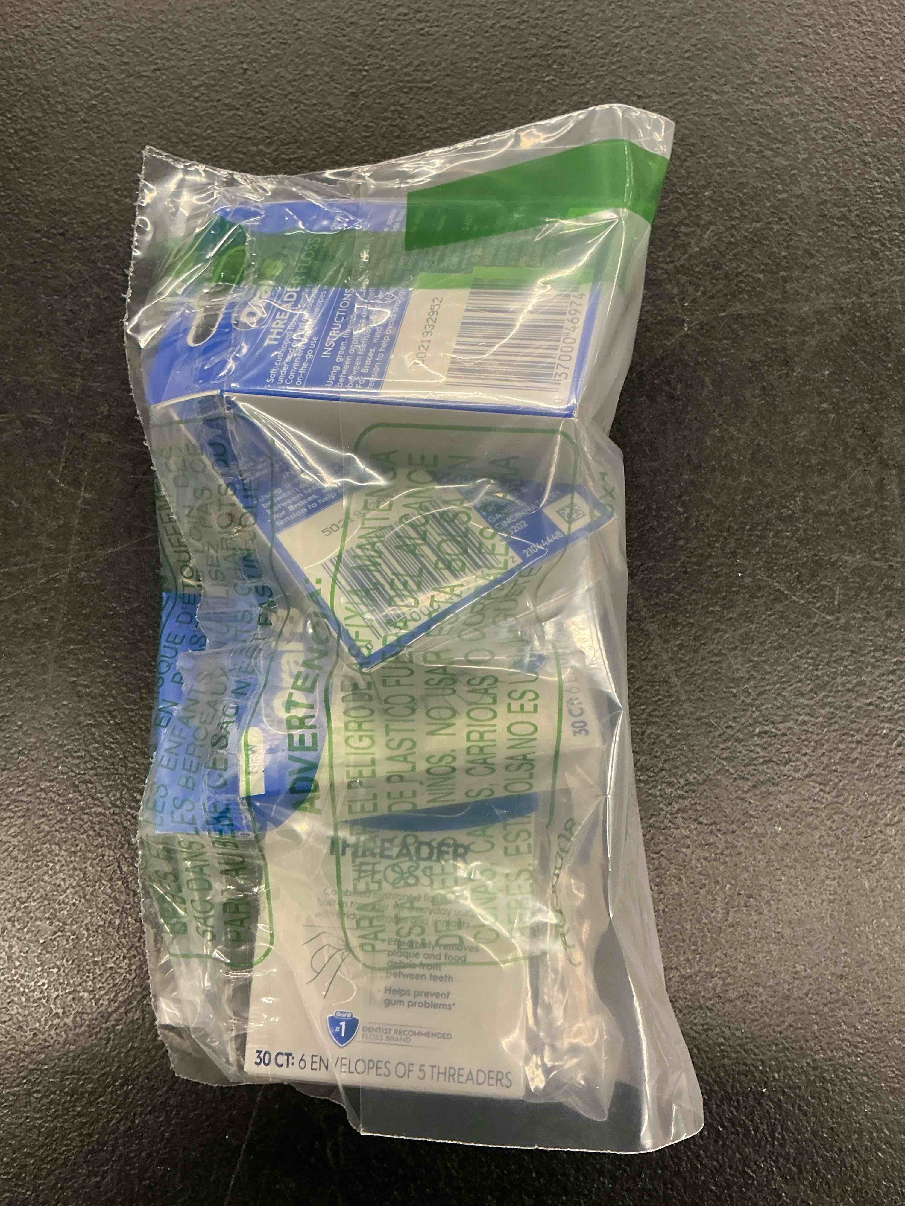Condition photo showing Good Condition for oral-b glide threader floss (pack of 4) 30 count (pack of 4)