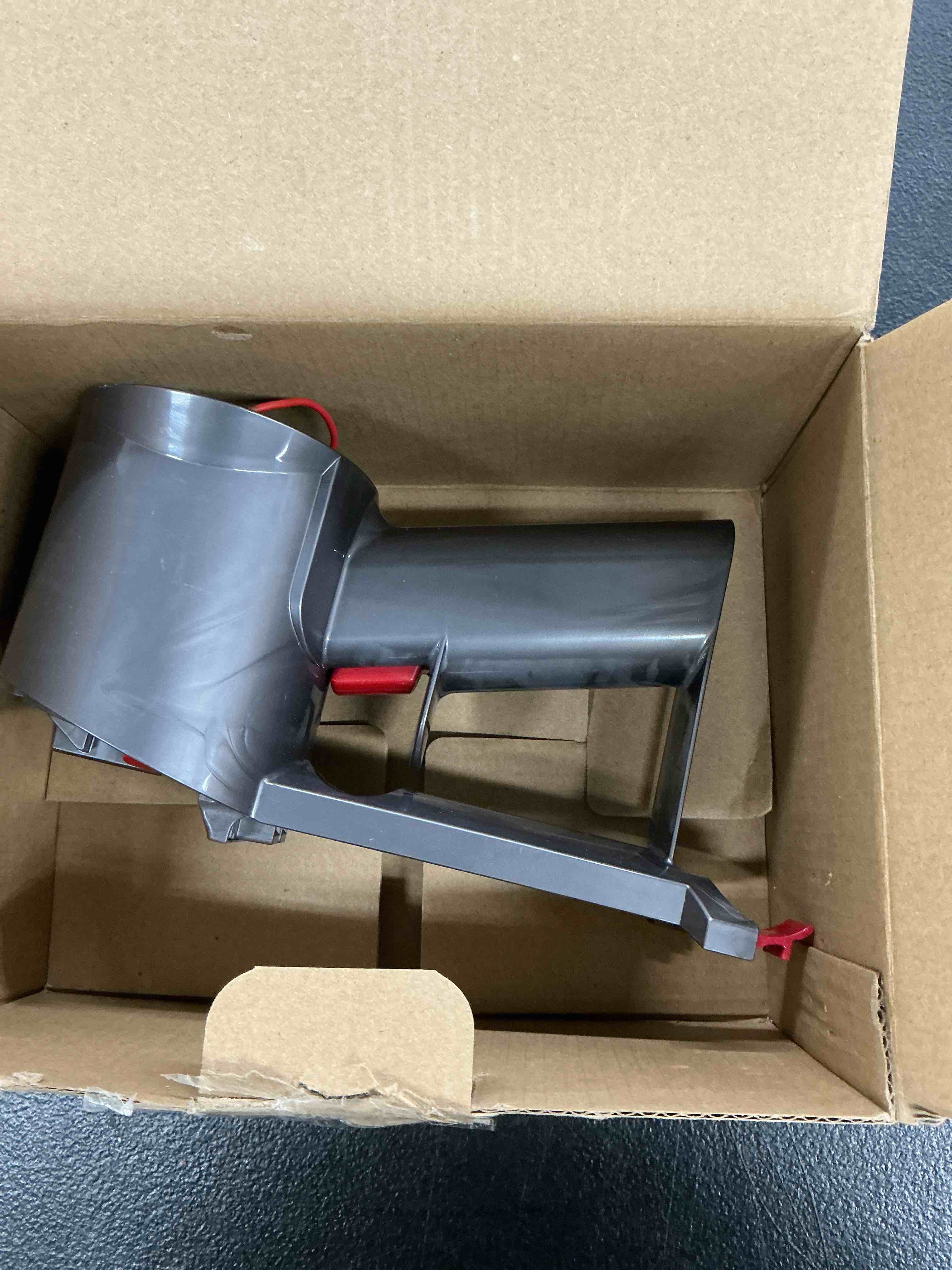 Condition photo showing Good Condition for main body assembly housing compatible with dyson v8 sv10 main body assembly vacuum cleaner casing part 967812-01, built-in v8 sv10 trigger switch assembly replacement