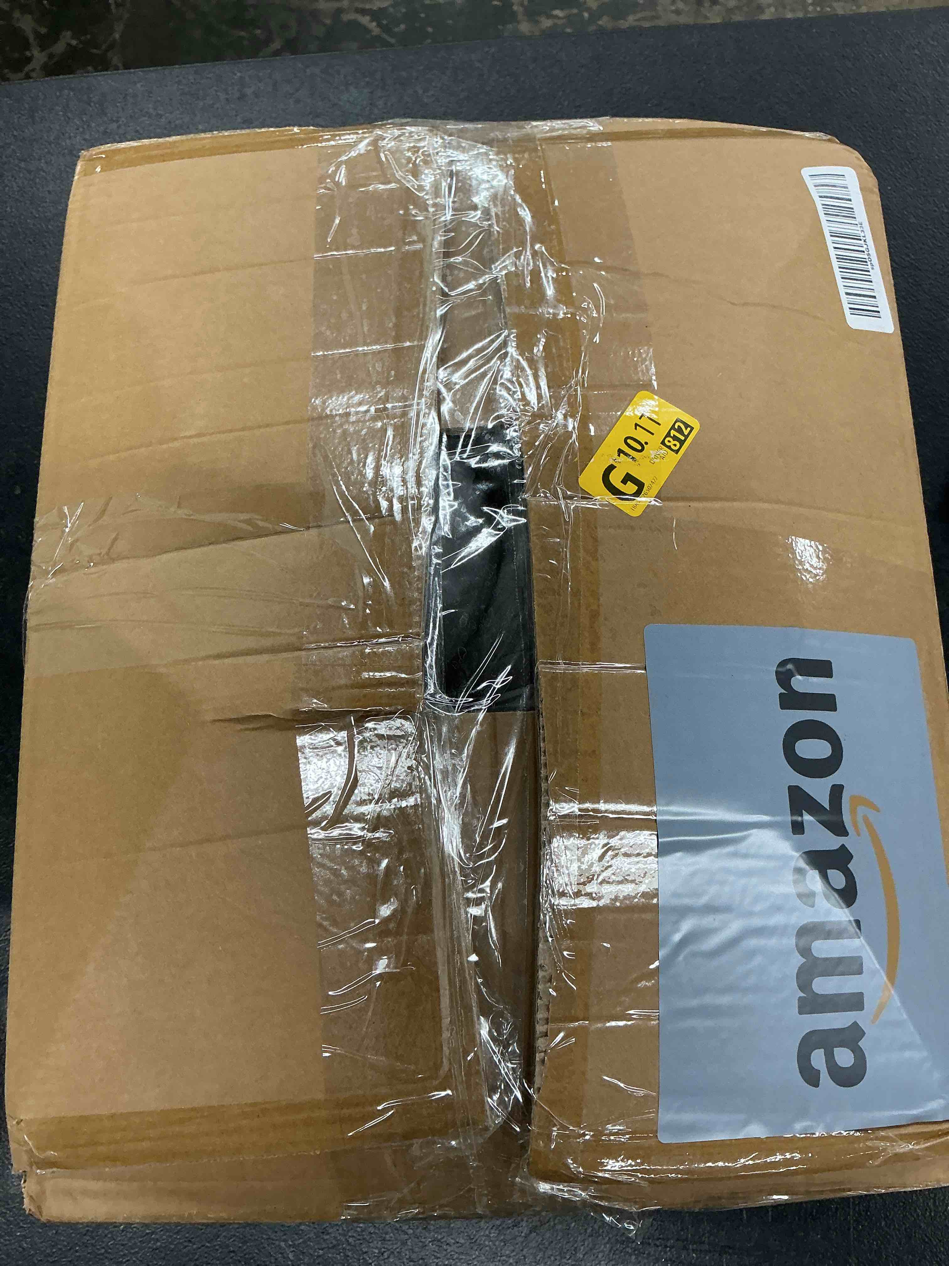 Condition photo showing Good Condition for rrpethome large elevated cooling dog bed 43 x 31 x 8 inch, raised dog cot beds for large dogs,elevated outdoor pet bed,chew proof portable cooling pet cot with skid-resistant feet and breathable mesh 43.0"l x 31.0"w x 8.0"th grey