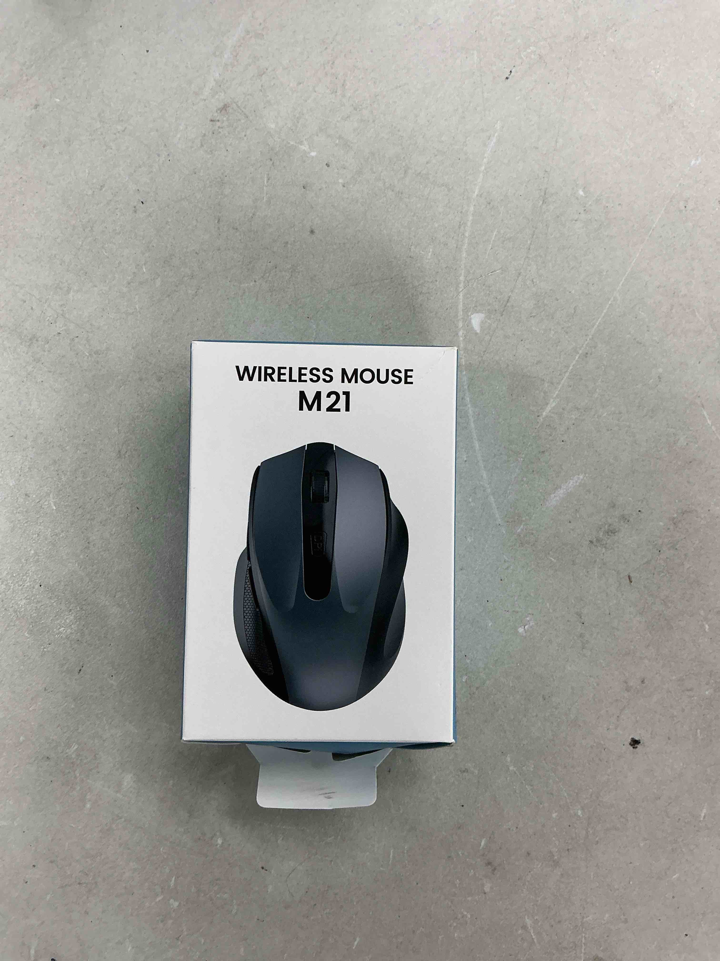 Condition photo showing Good Condition for sablute wireless mouse for laptop, blue computer mouse with usb-a&usb-c receiver, office cordless mice with 6 buttons & 3 level dpi for small to medium hands, works with pc, desktop, tablet m21