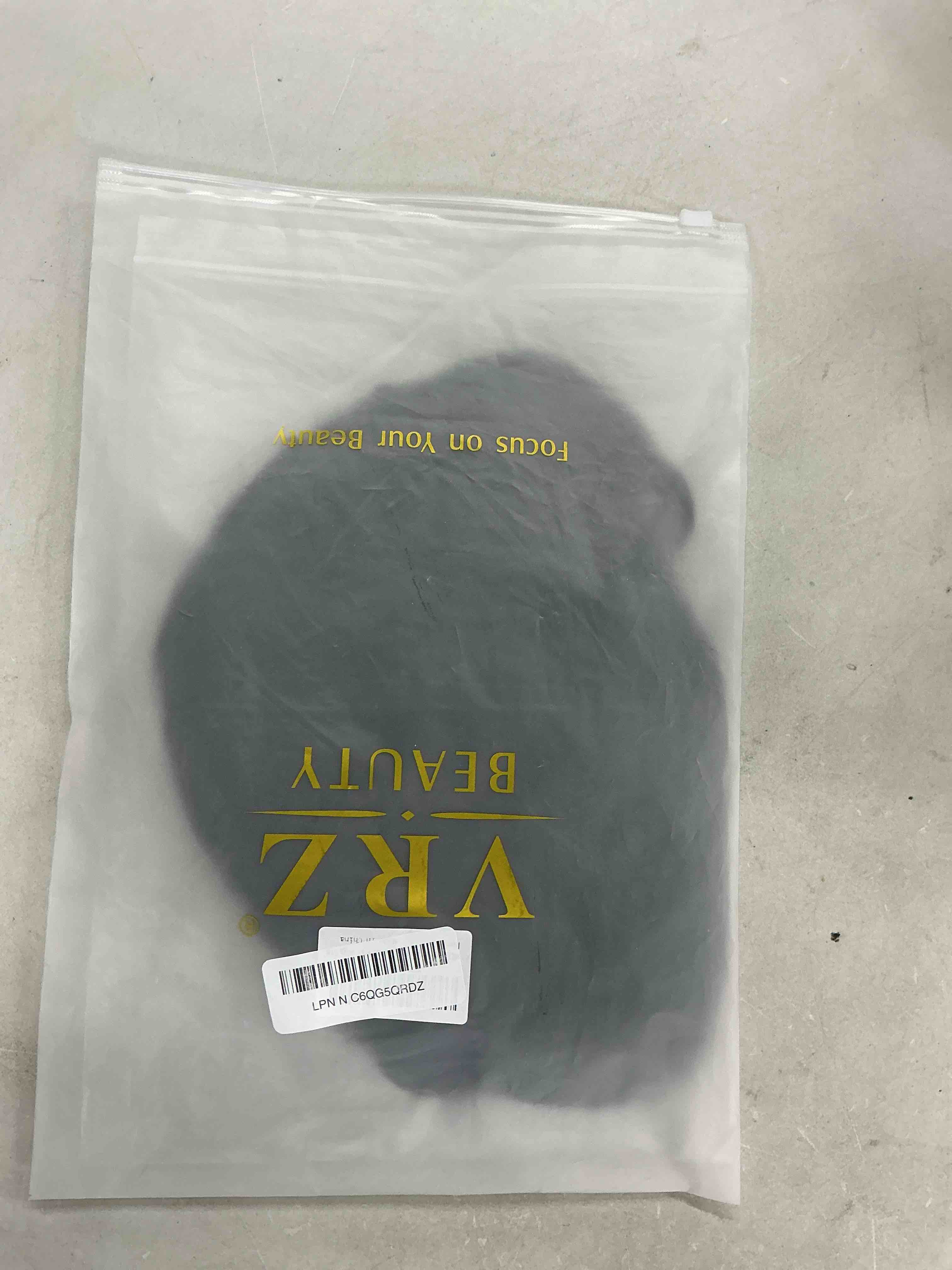 Condition photo showing Good Condition for vrz short wigs for women pixie cut human hair wigs short curly wavy layered pixie wig with bangs glueless full machine made black color for daily use easy to wear and go wig