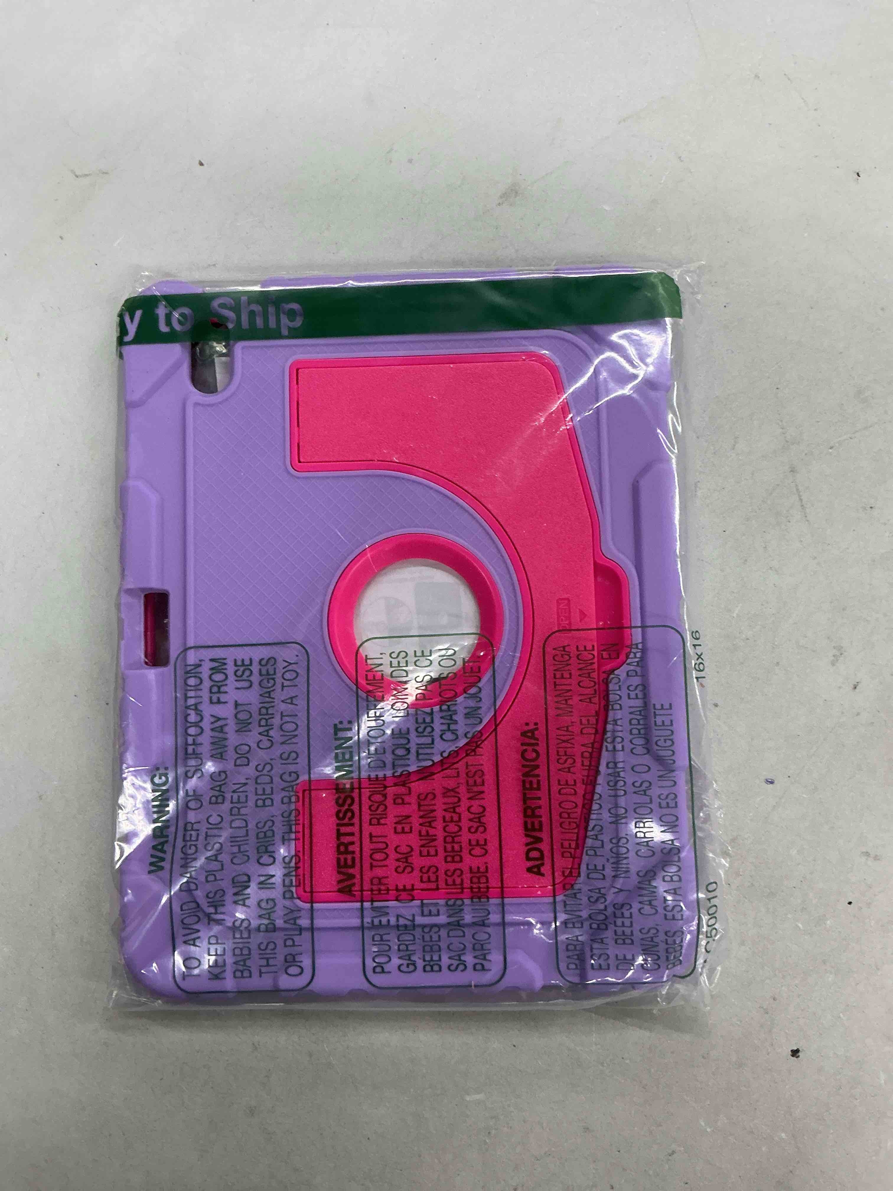 Condition photo showing Good Condition for okp case for ipad a16 11th generation 11 inch 2025/ 10th generation 10.9 inch 2022, shockproof rugged heavy duty 11/10 th gen i pad protective cover with pencil holder/kickstand, purple+hot pink purple+hot pink for ipad 11''(a16)/10th (10.9'')