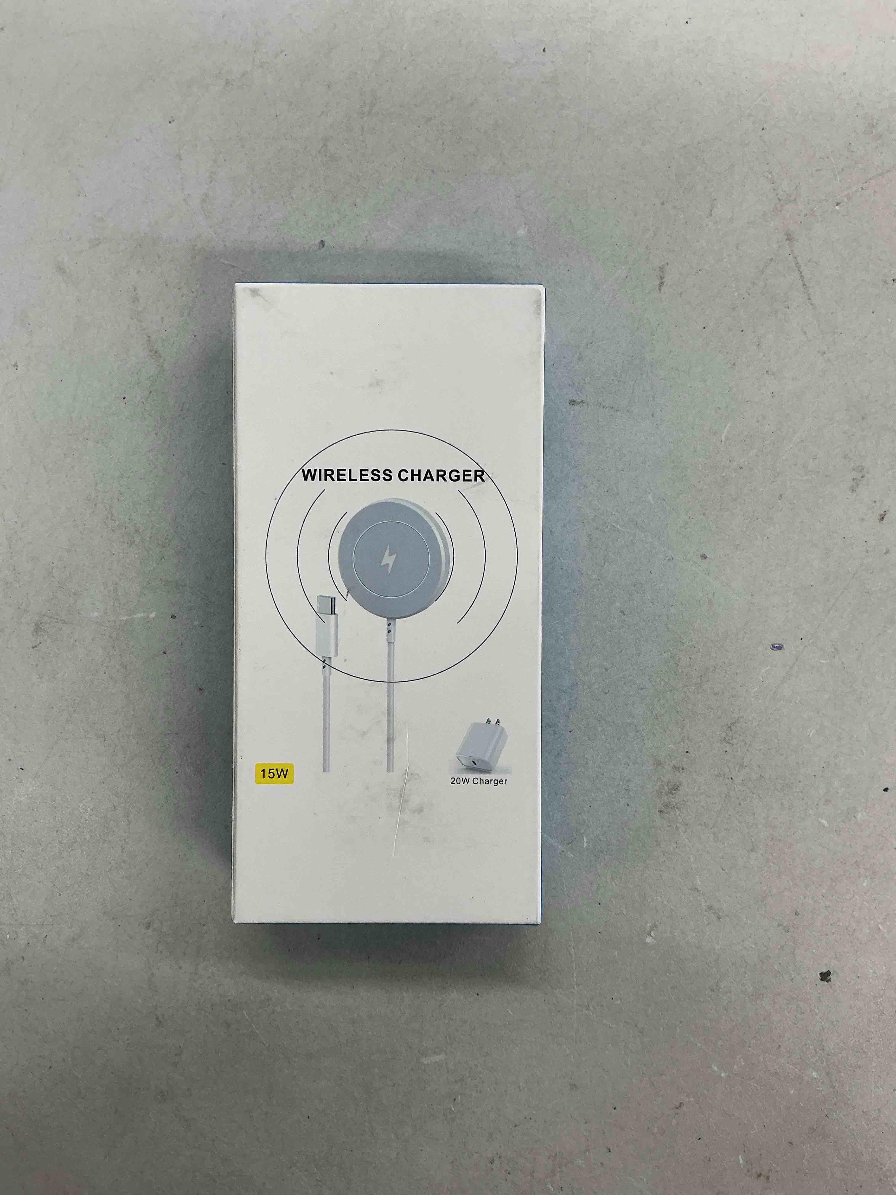 Condition photo showing New/Like New for [apple mfi certified]magnetic wireless charger apple mag safe charger,15w 6ft fast wireless charging pad for apple iphone 16 pro max/16 pro/16 plus/15 pro max/14/13/12/airpods3/2/pro/pro2,charging pad