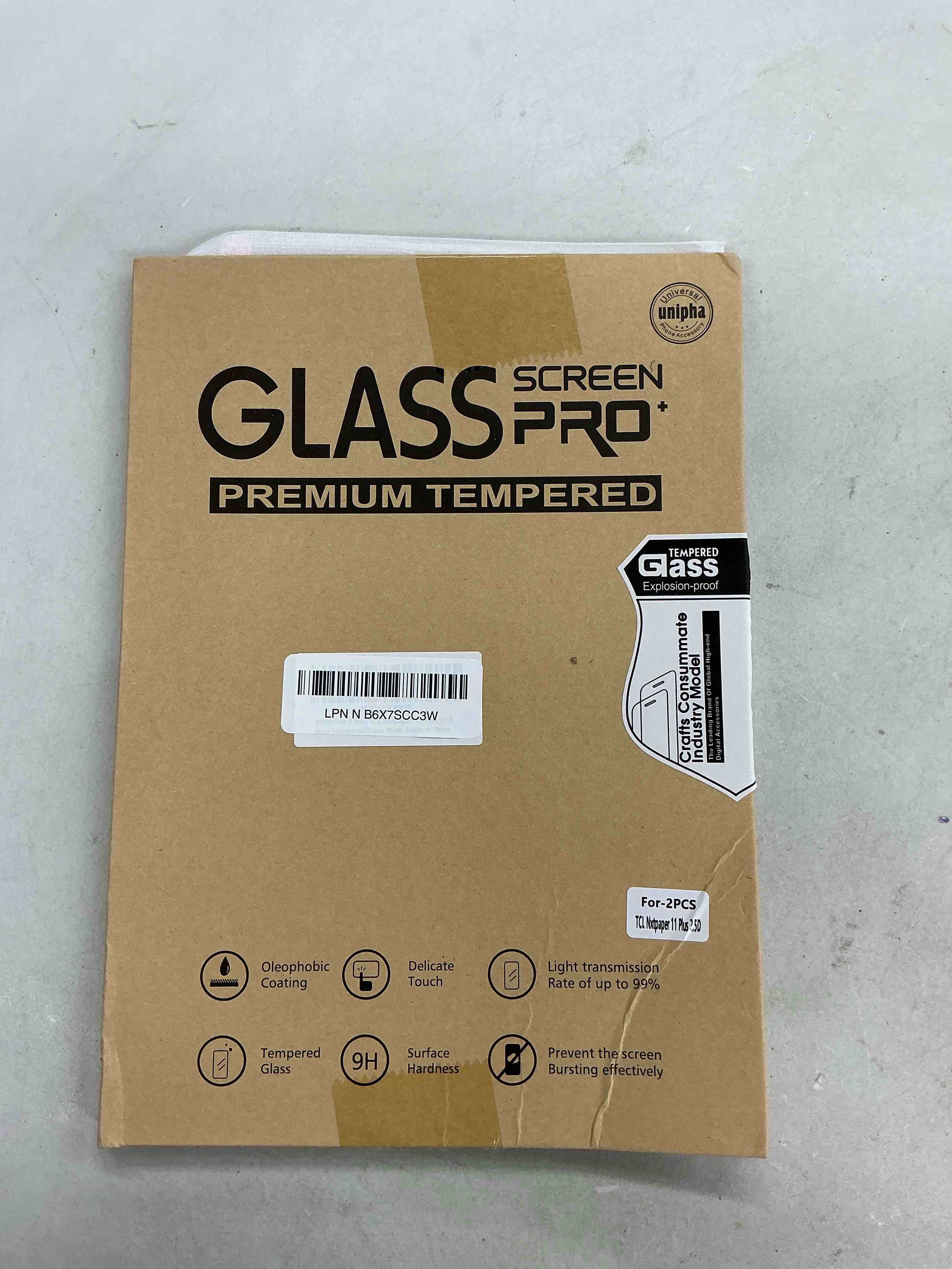 Condition photo showing Good Condition for 2 pack screen protector for tcl nxtpaper 11 plus 11.5 inch tablet, tempered glass film guard for tcl nxtpaper 11 plus 11.5" 2025 tablets