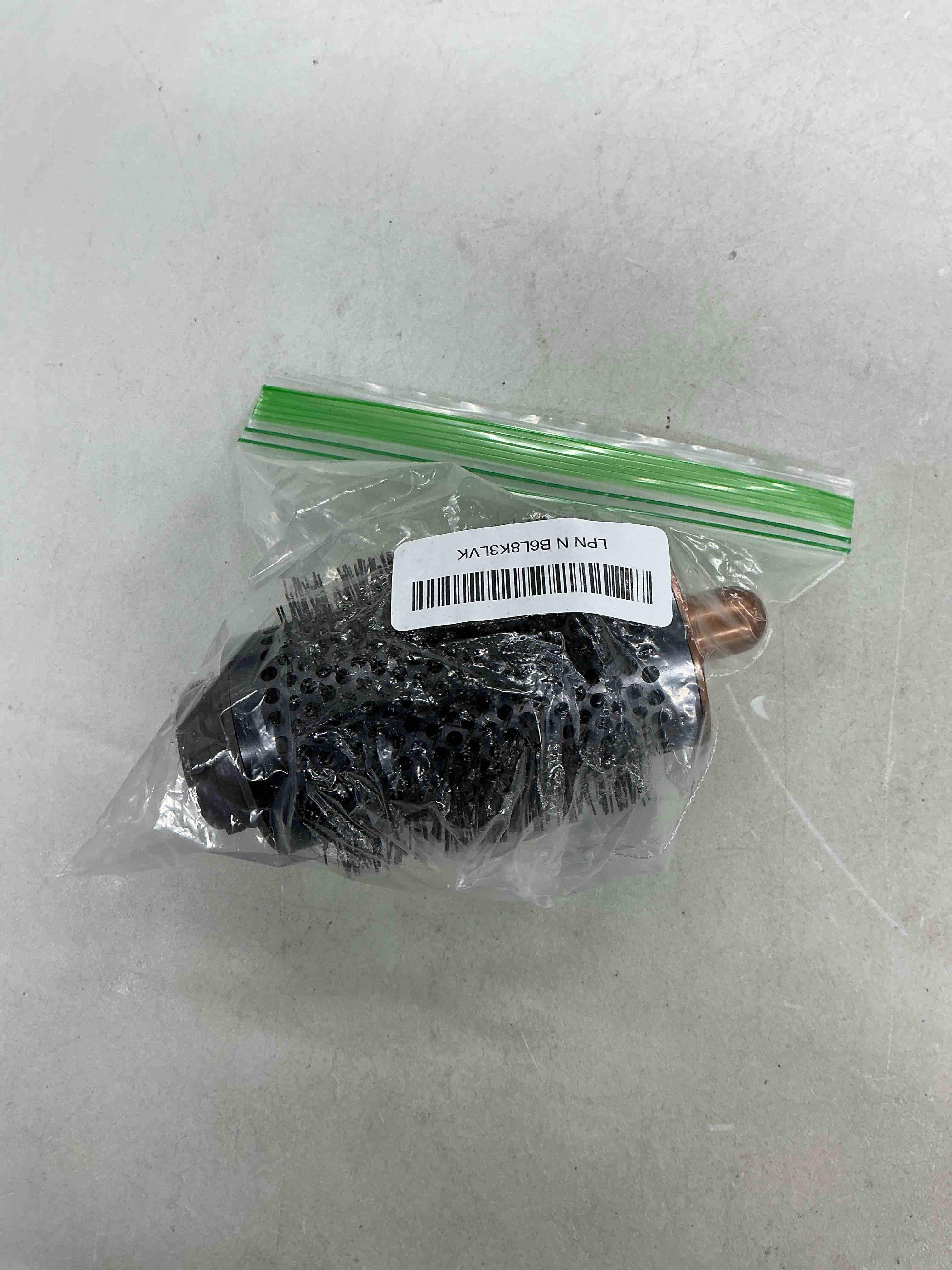 Condition photo showing Good Condition for large round volumizing brush for dyson airwrap attachments, nickel/copper, bigger oval volumizer for fluffy styling