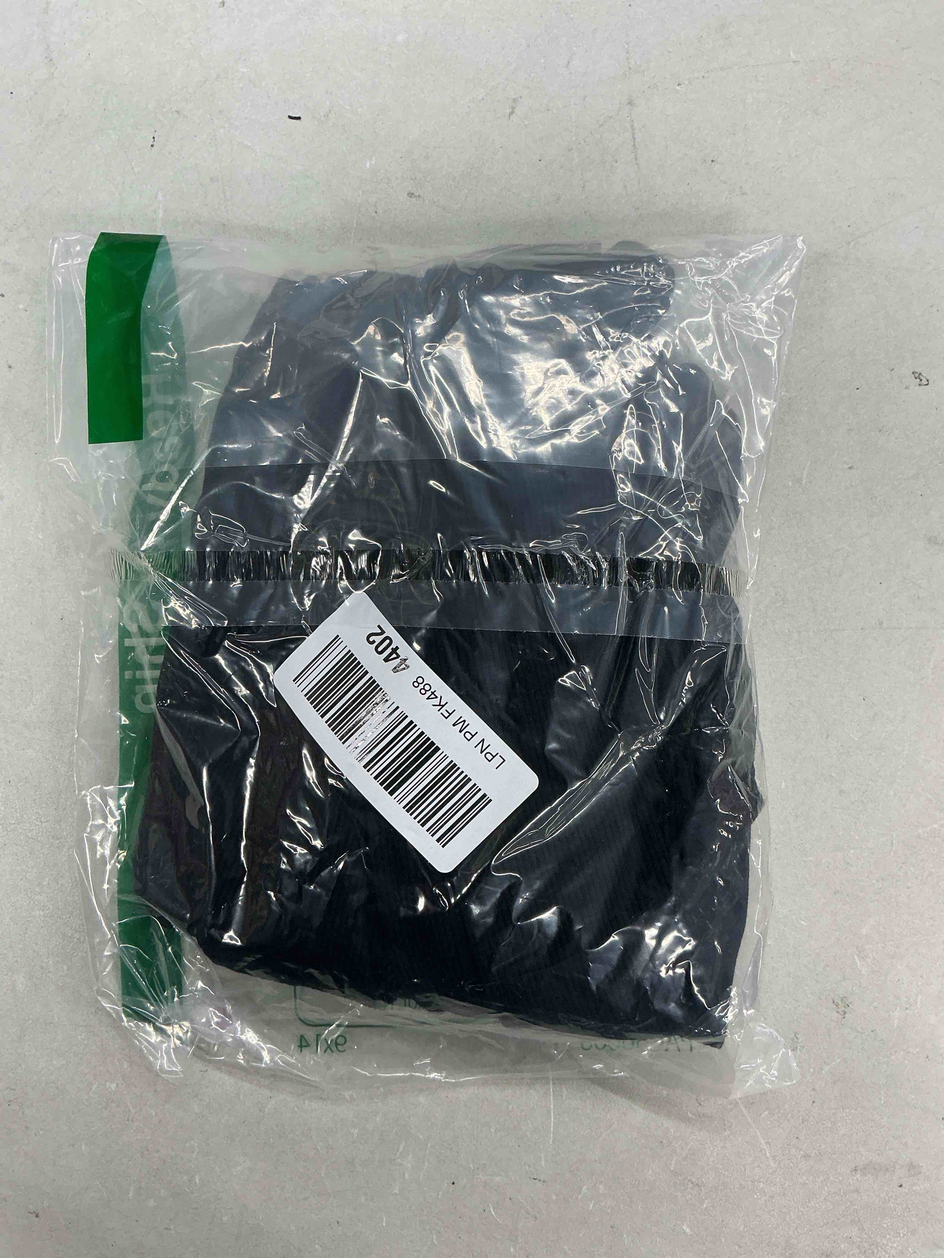 Condition photo showing Good Condition for anrabess women long sleeve crew neck bodysuits top 2025 fall slim fit ribbed knit soft basic tee shirts black medium