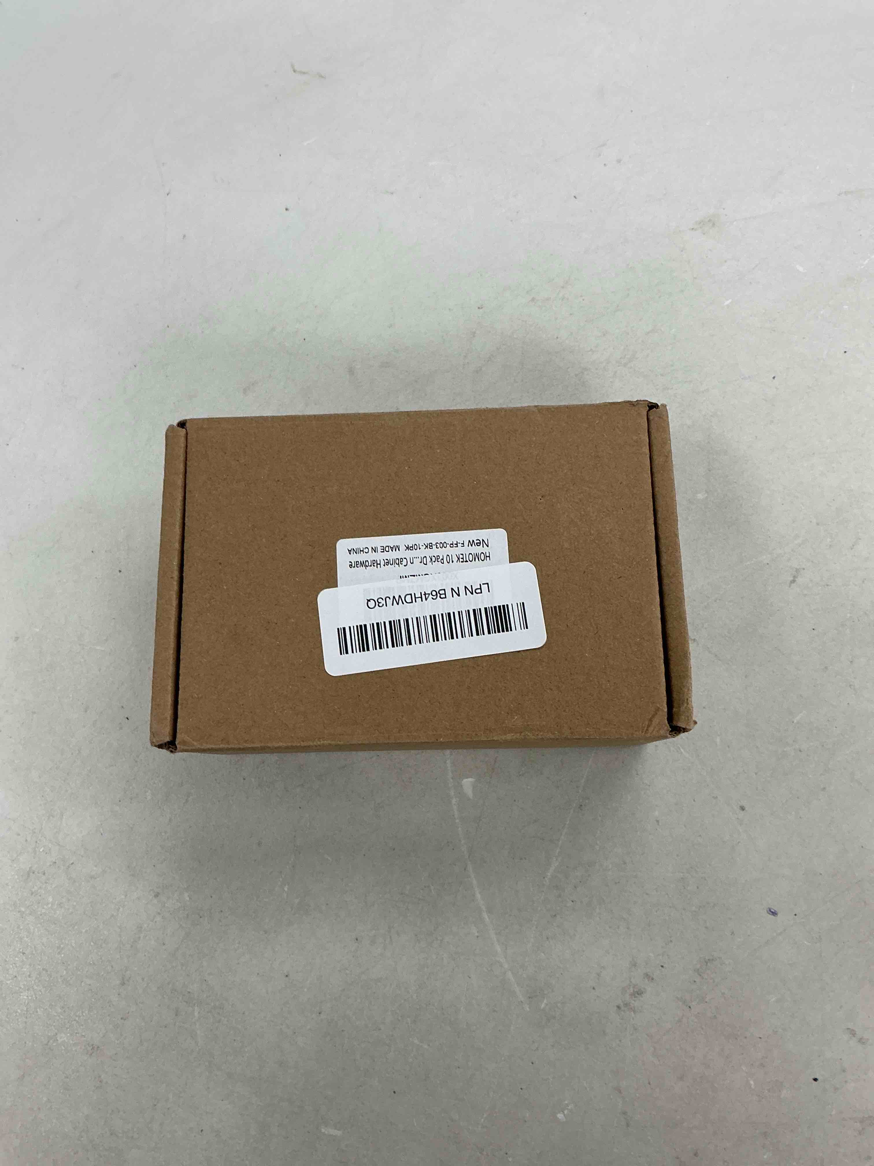 Condition photo showing Good Condition for homotek 10 pack drawer bin cup pulls dresser pulls for cabinets matte black - 3 inch hole centers furniture handles,kitchen cabinet hardware 10 pack matte black