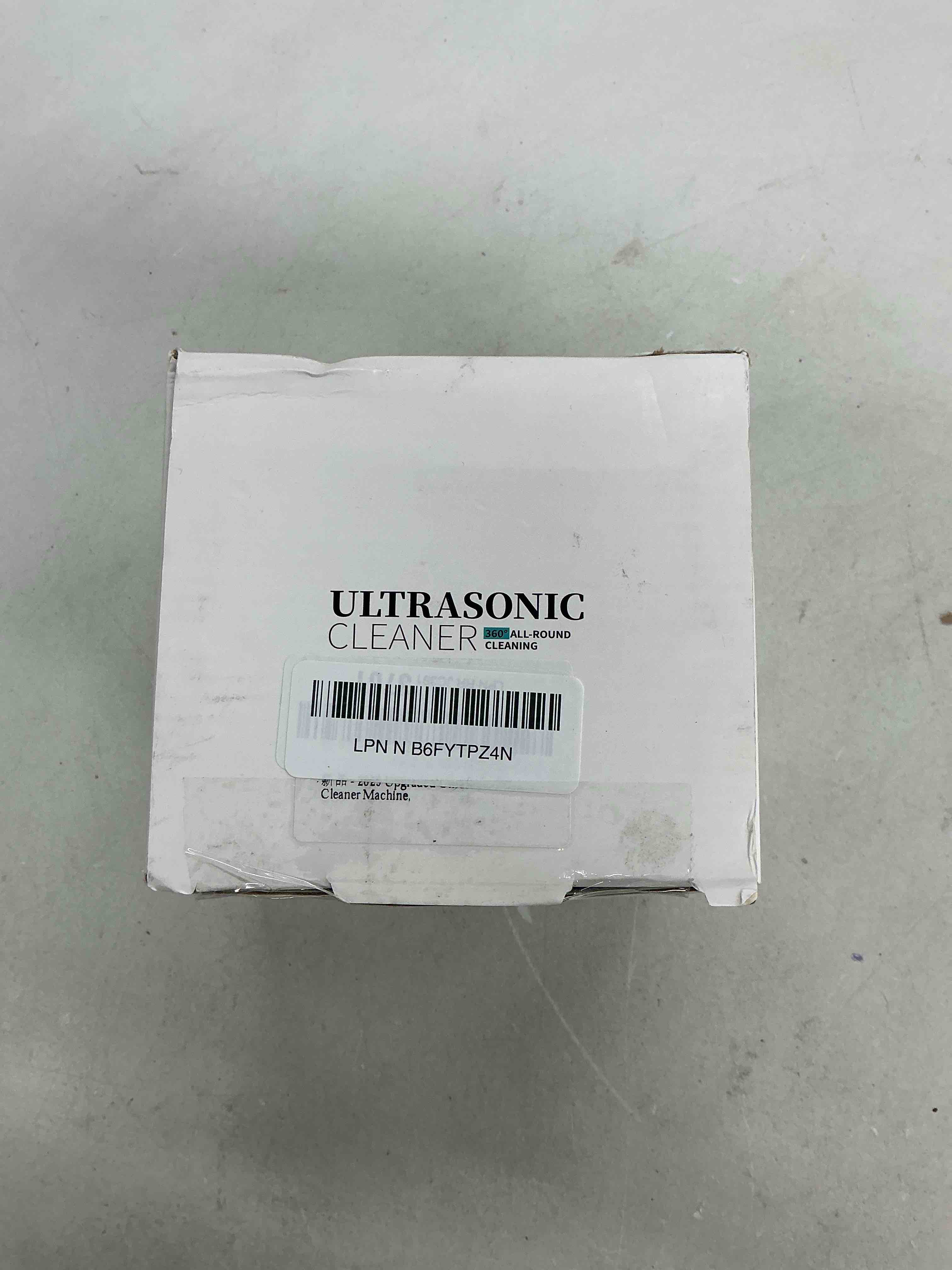 Condition photo showing Good Condition for 2025 dental ultrasonic retainer cleaner machine, 45khz dental cleaning pod for denture, mouth guard, night guard, aligner, braces, toothbrush heads, jewelry, 200ml denture cleaner with digital timer