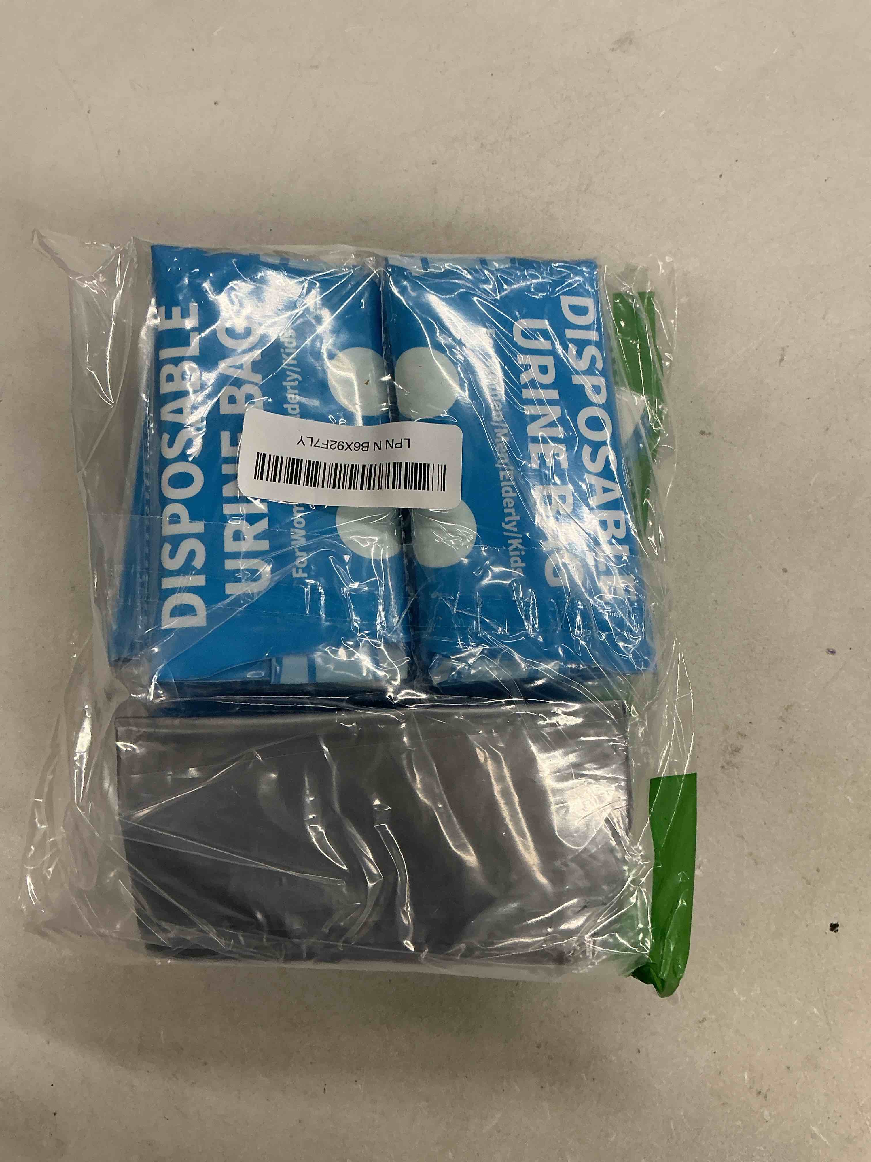 Condition photo showing Good Condition for disposable urine bag for travel - 900ml portable pee bags for women men 8/12/20/24/28 pcs emergency vomit bags urinal toilet for car camping, road trip,traffic jam, pregnant, kid, patient blue 9.1"x5.4"x2.4"(12-pack)