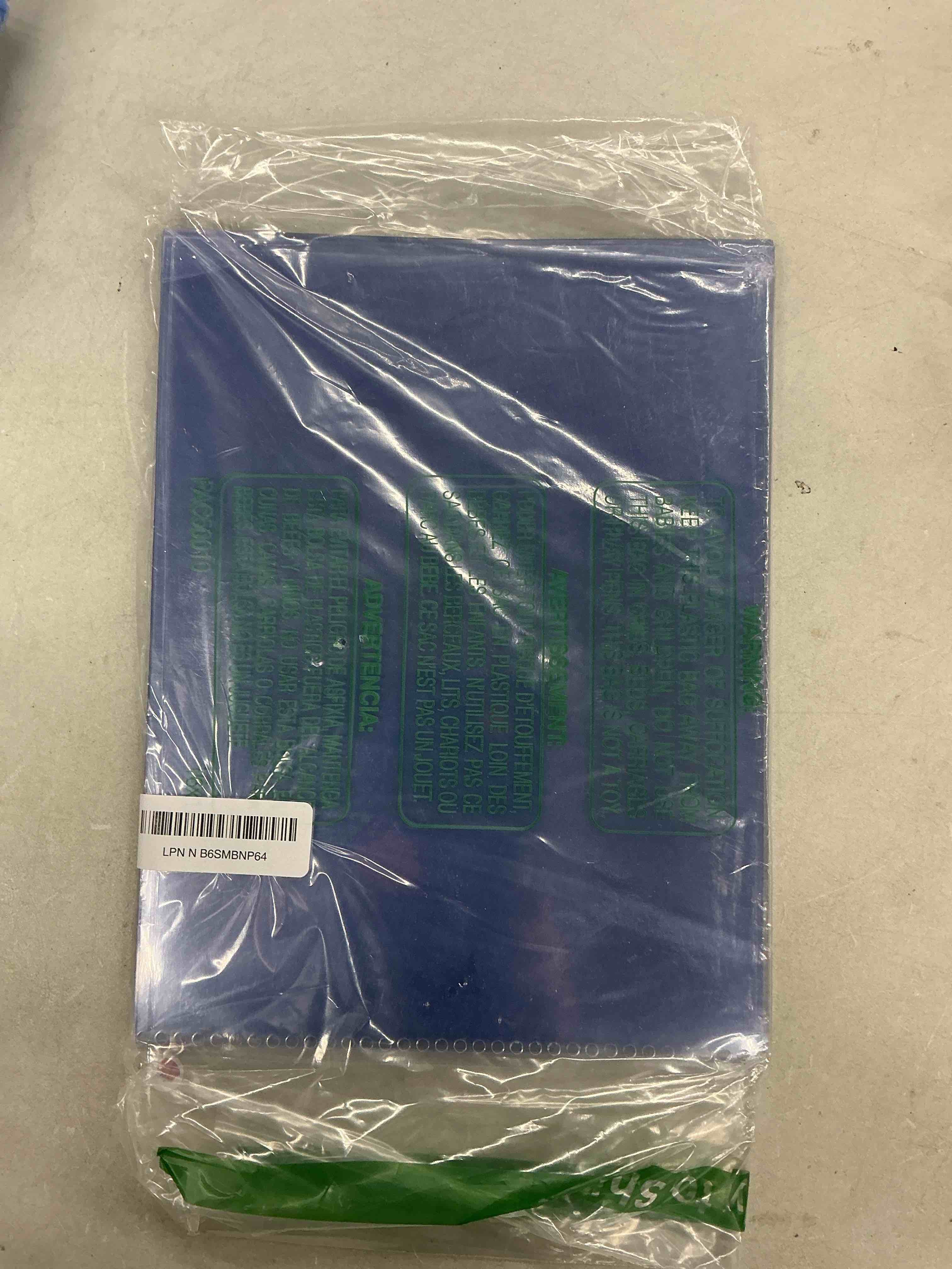 Condition photo showing Good Condition for binditek 100 pack 5 mil clear binding covers, ultra clear, 8.5 x 11 inches, letter size, square corners, un-punched, office supplies 5 mil ultra clear , 100p