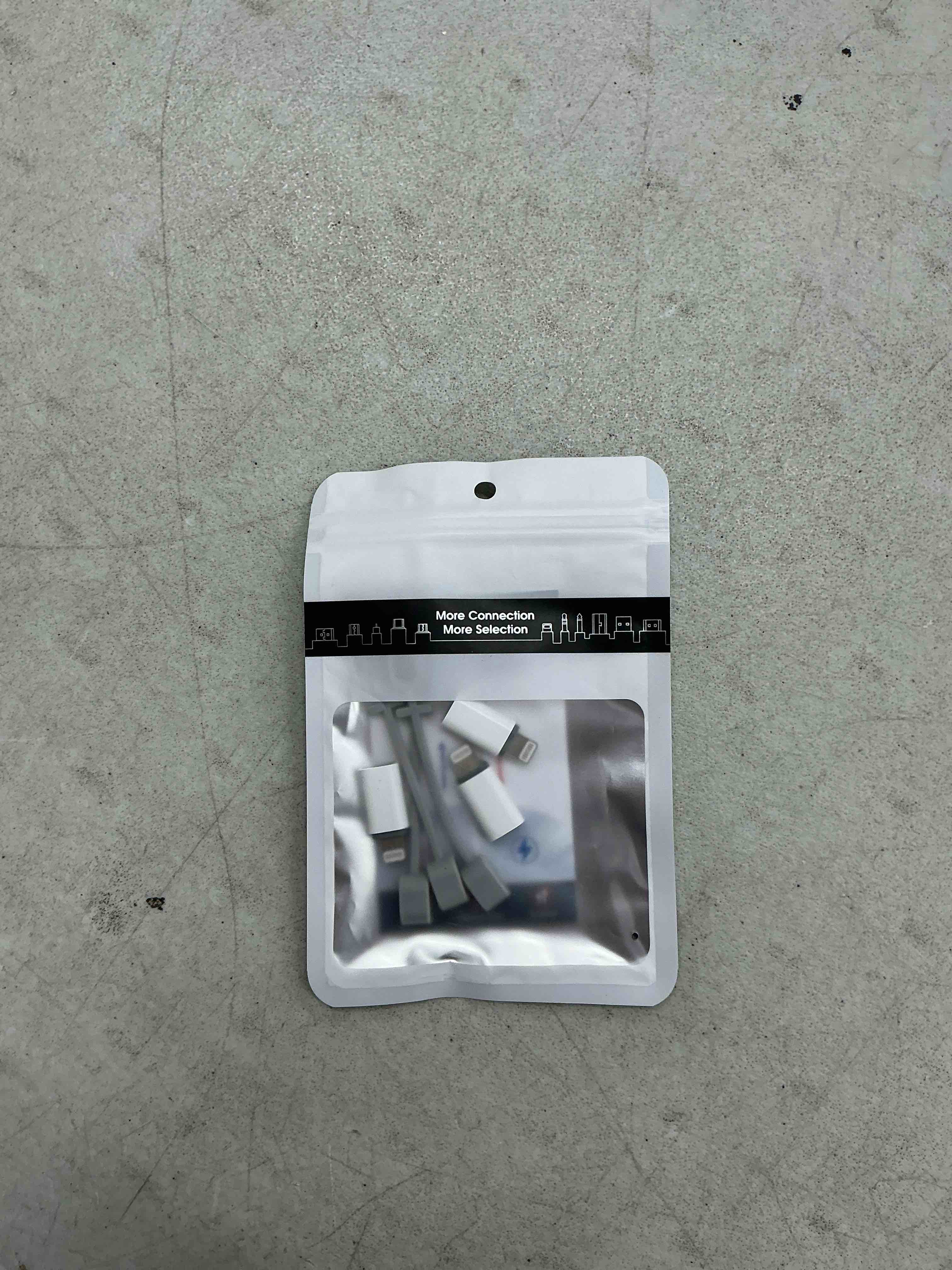 Condition photo showing Good Condition for usb c type c to lightning adapter mfi certified 4 pack 27w fast charging support data sync,lightning to usb type c cable adapter for iphone/ipad/for airpods,with anti-lost loop,not for audio/otg white