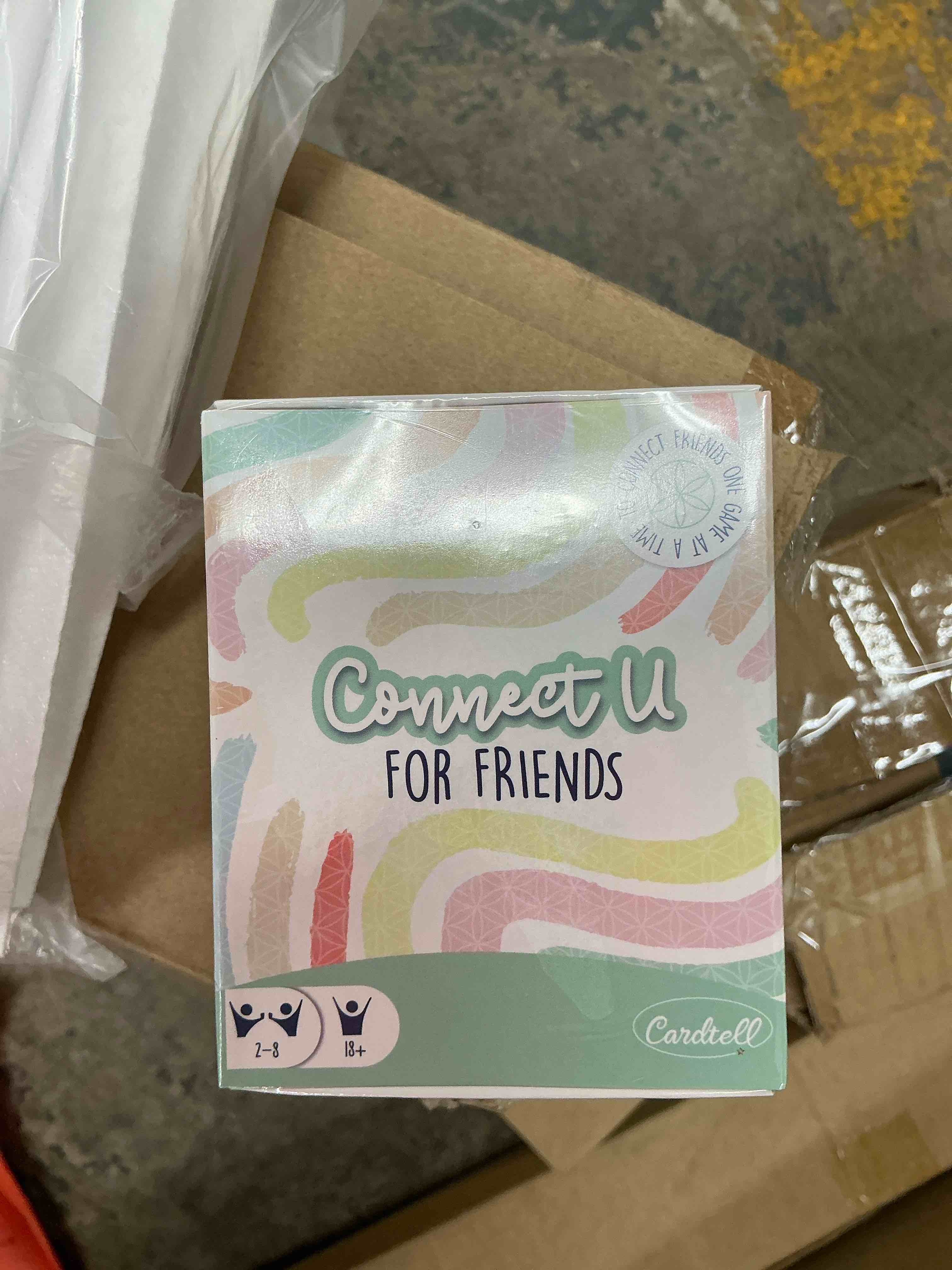 Condition photo showing New/Like New for games - fun card game that builds relationships for families, friends, & couples - connection that feels like play because it is (couples edition)