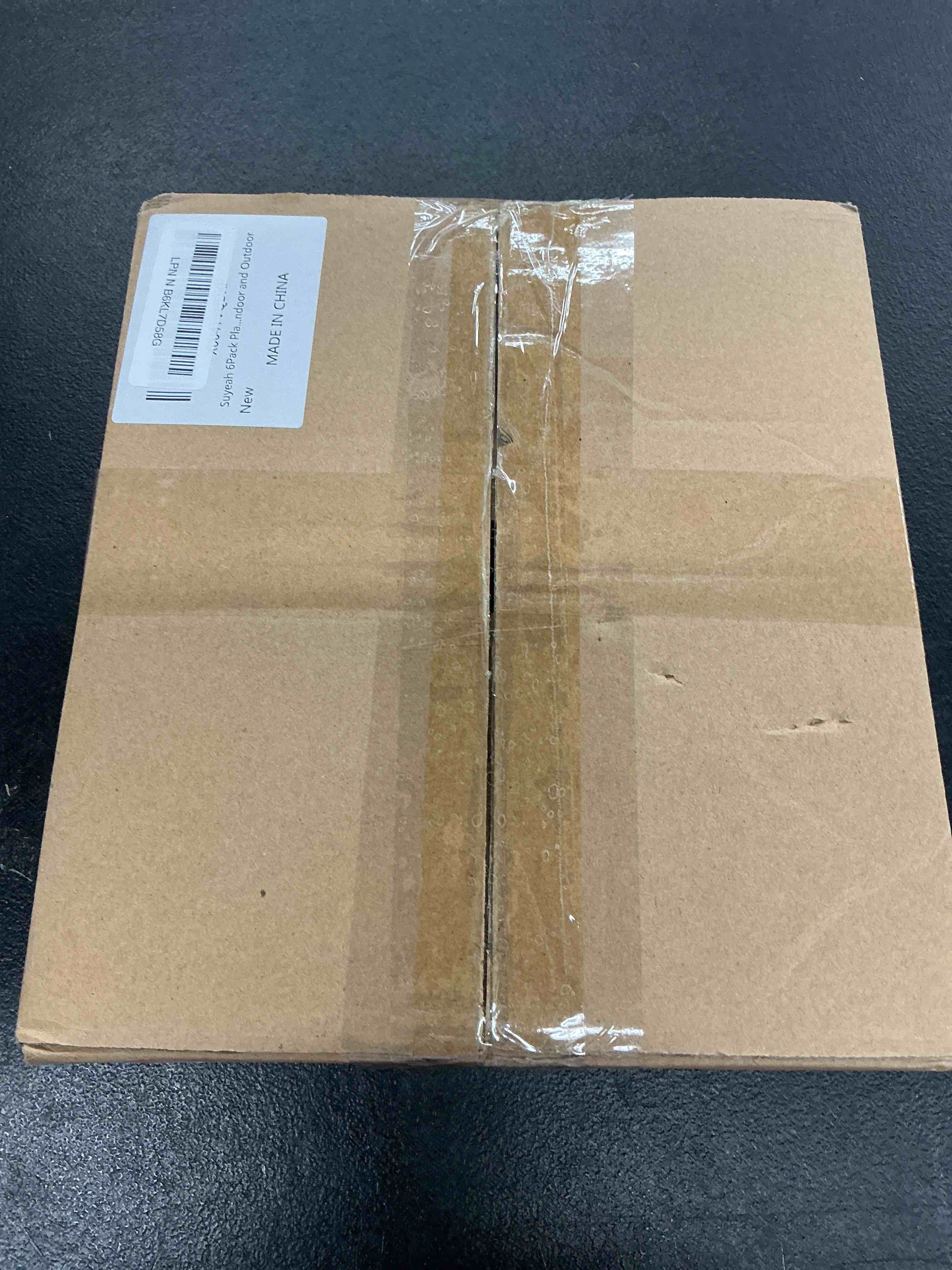 Condition photo showing Good Condition for suyeah 6 pack plant watering globes top fill, self watering planter spikes insert, self watering planter insert plant watering devices plant watering bulbs for indoor and outdoor (pumpkin)