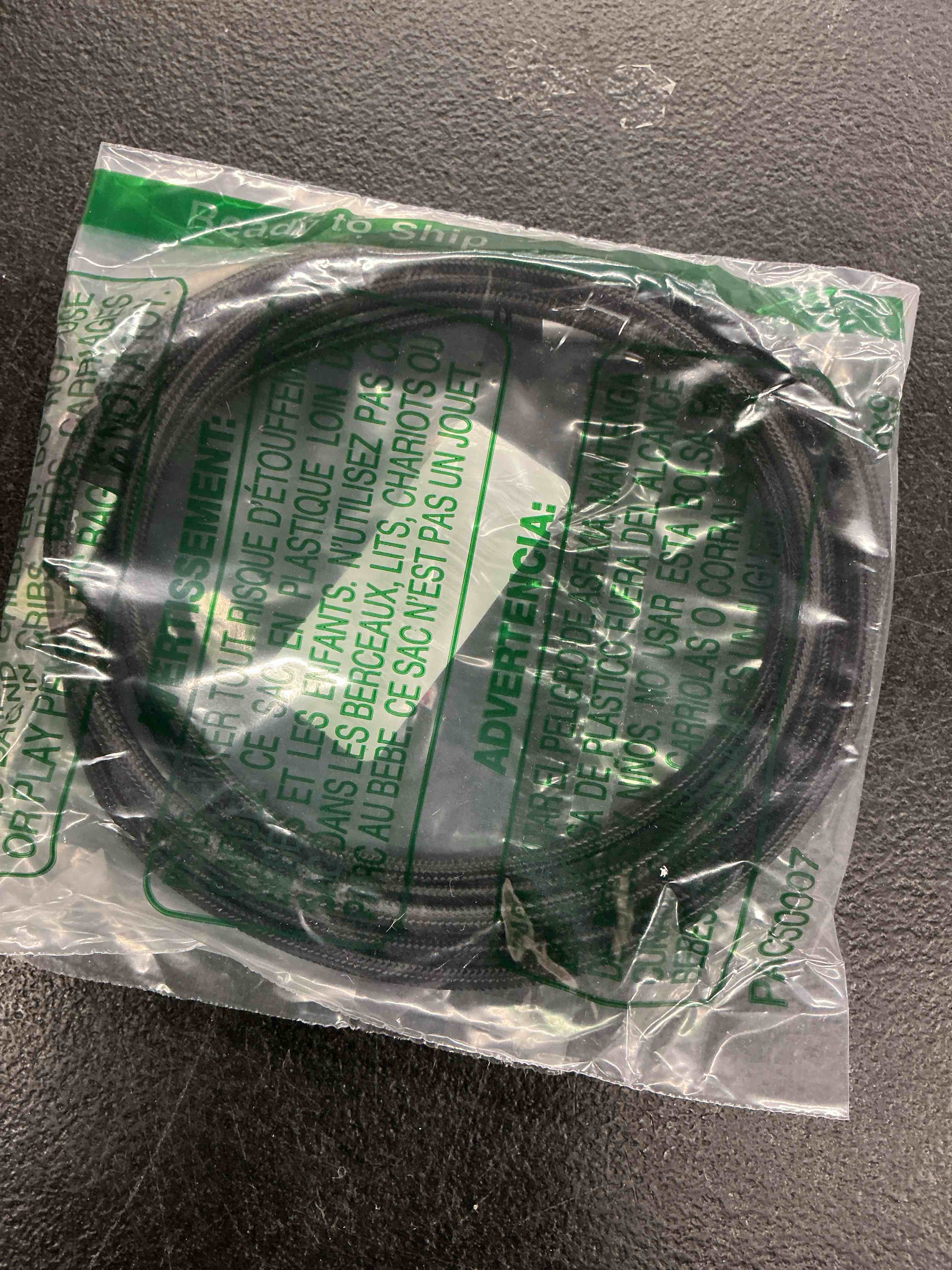 Condition photo showing Good Condition for usb c to micro usb cable 8 ft, usb type-c to micro usb android charger cord, nylon braided, gold-plated connectors, compatible with galaxy s7 s6 j7 edge note 5, ps4, kindle, mp3, handheld fan, more