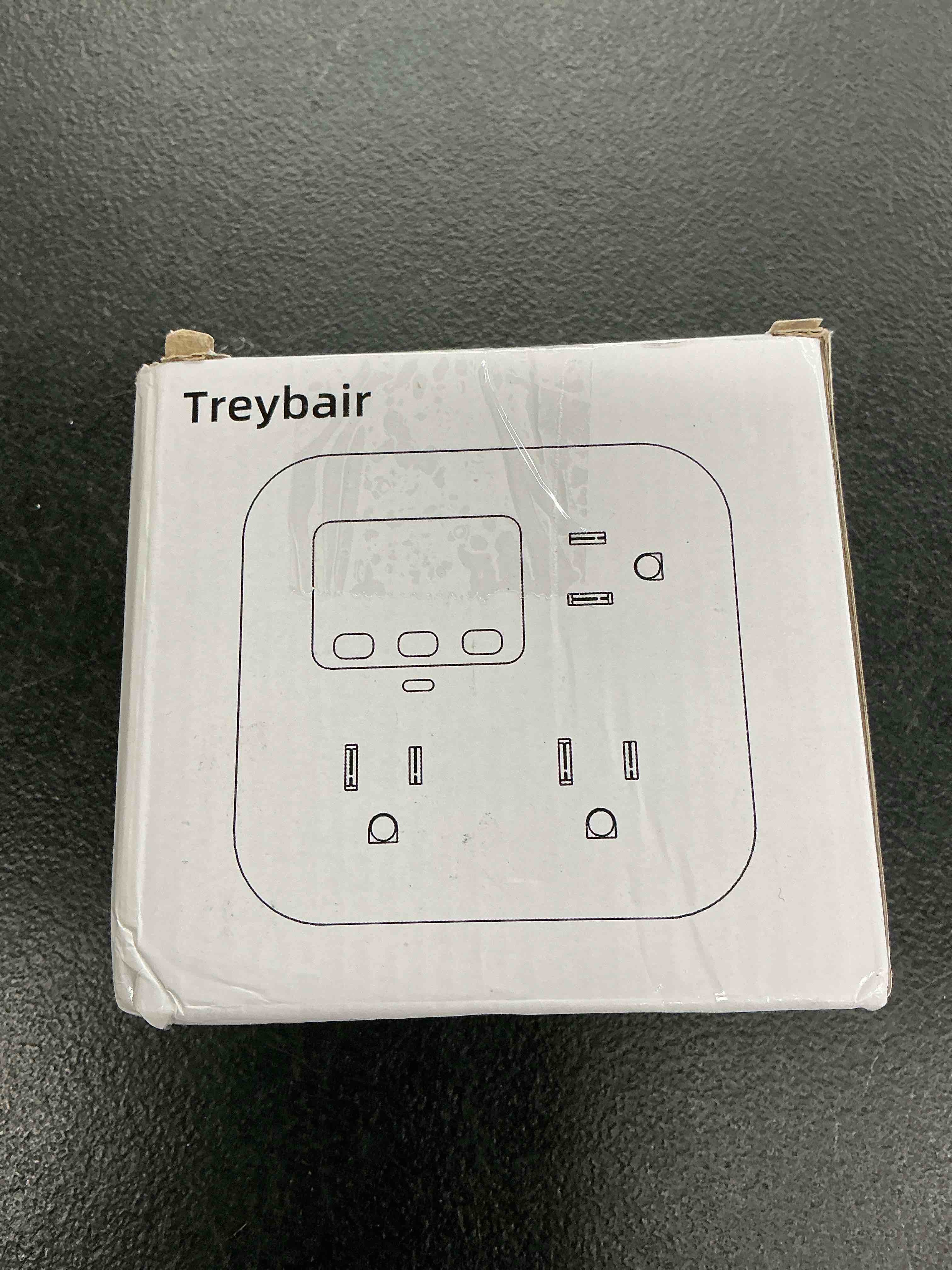 Condition photo showing Good Condition for surge protector 3-outlet power strip w/advanced voltage protection, 80v-140v power surge protectors for refrigerator, tv, computer | led display voltage monitoring fireproof ul94v-1