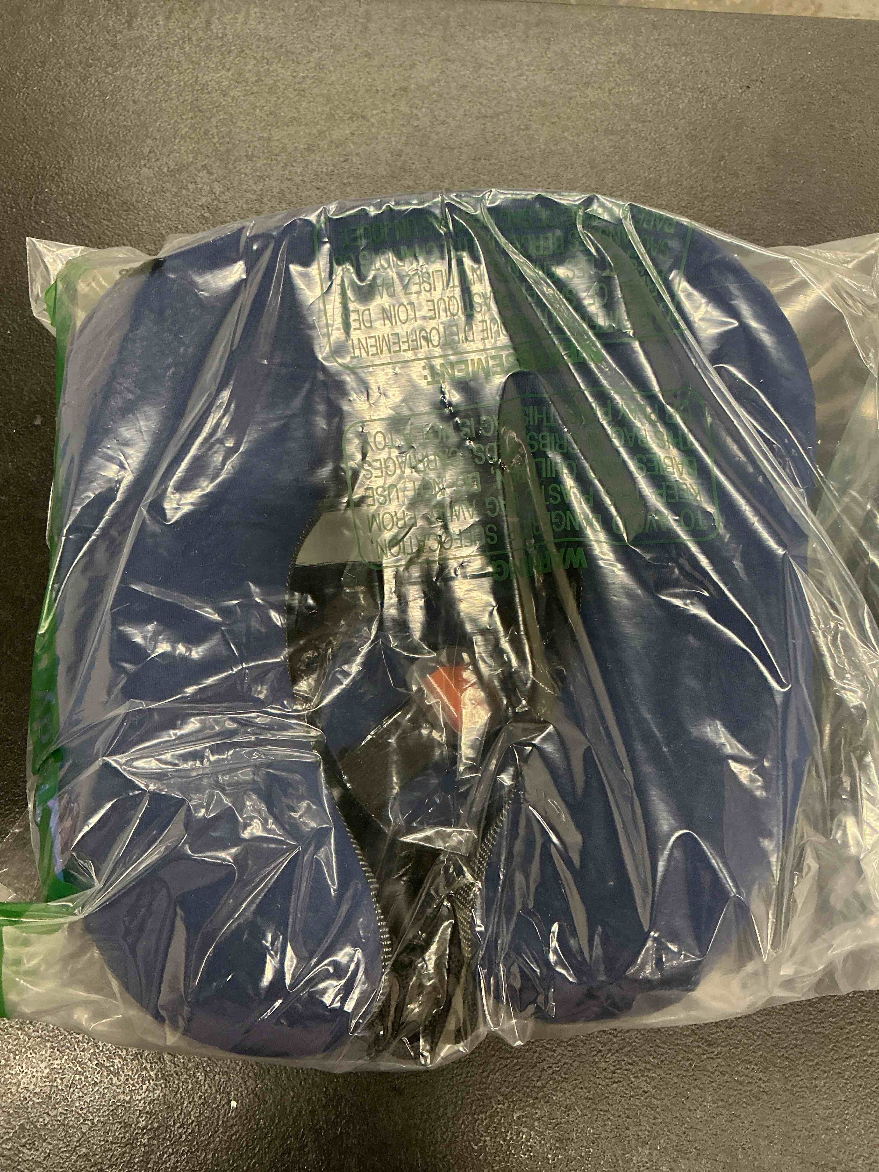 Condition photo showing Good Condition for w.s. sells travel neck pillows for airplanes - pure memory foam with ergonomic design & breathable fabric - travel pillows for airplanes & cars - set of travel essentials with sleep mask & ear plugs