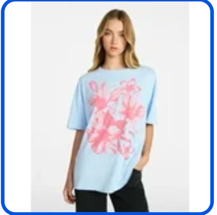 No Boundaries Washed Graphic Boyfriend Tee, Women's XXS-XXL