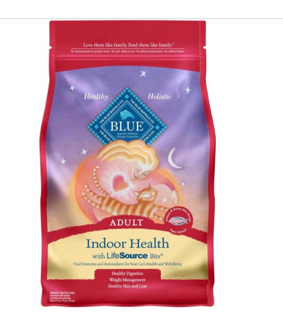 Blue Buffalo Tastefuls with Salmon Indoor Natural Adult Dry Cat Food - 5lbs