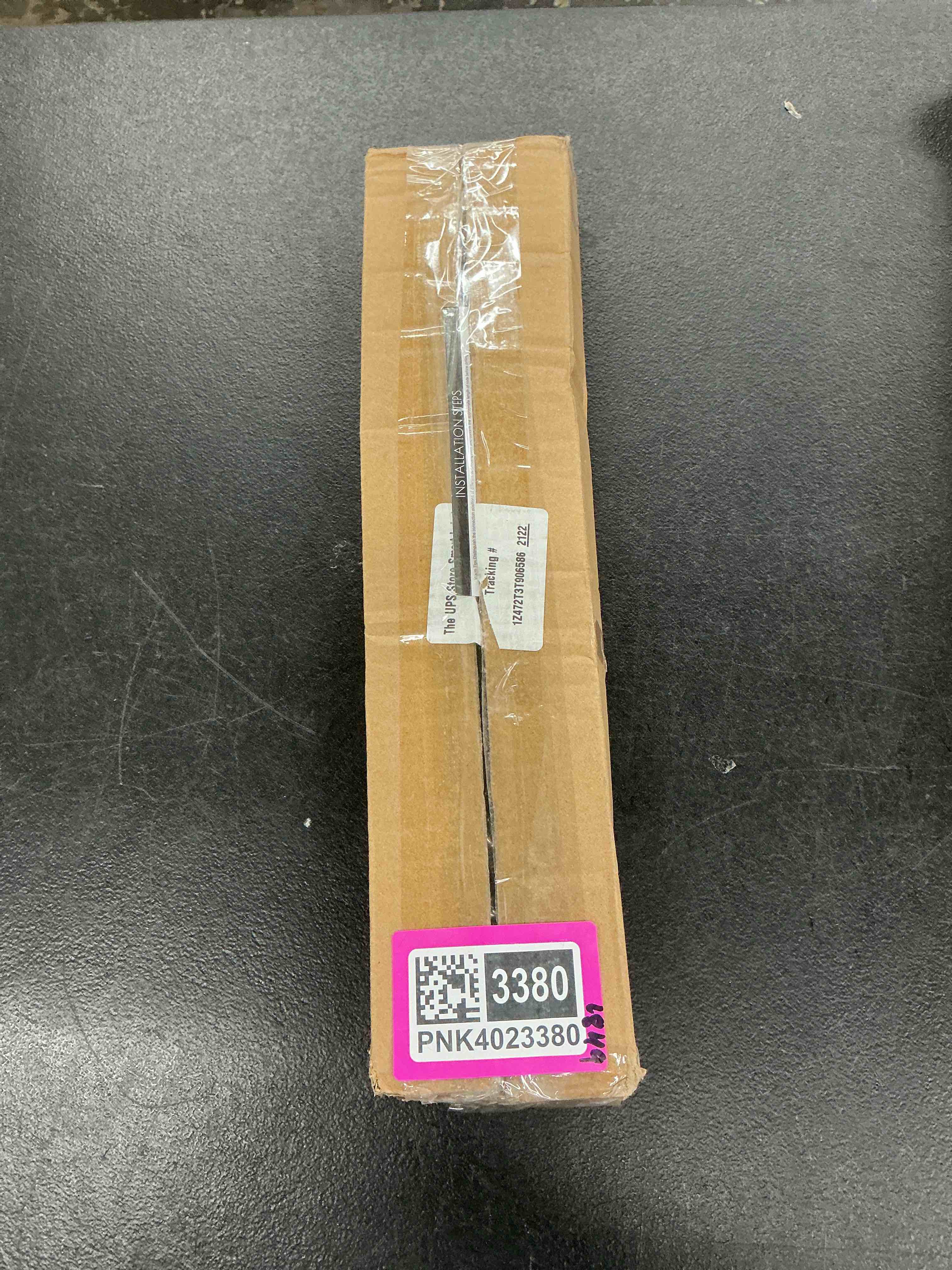 Condition photo showing New/Like New for silver curtain rods for windows with brackets,5/8 inch diameter small window curtain rod adjustable 32 to 48 inches,easy install drapery rods,gray silver 32-48