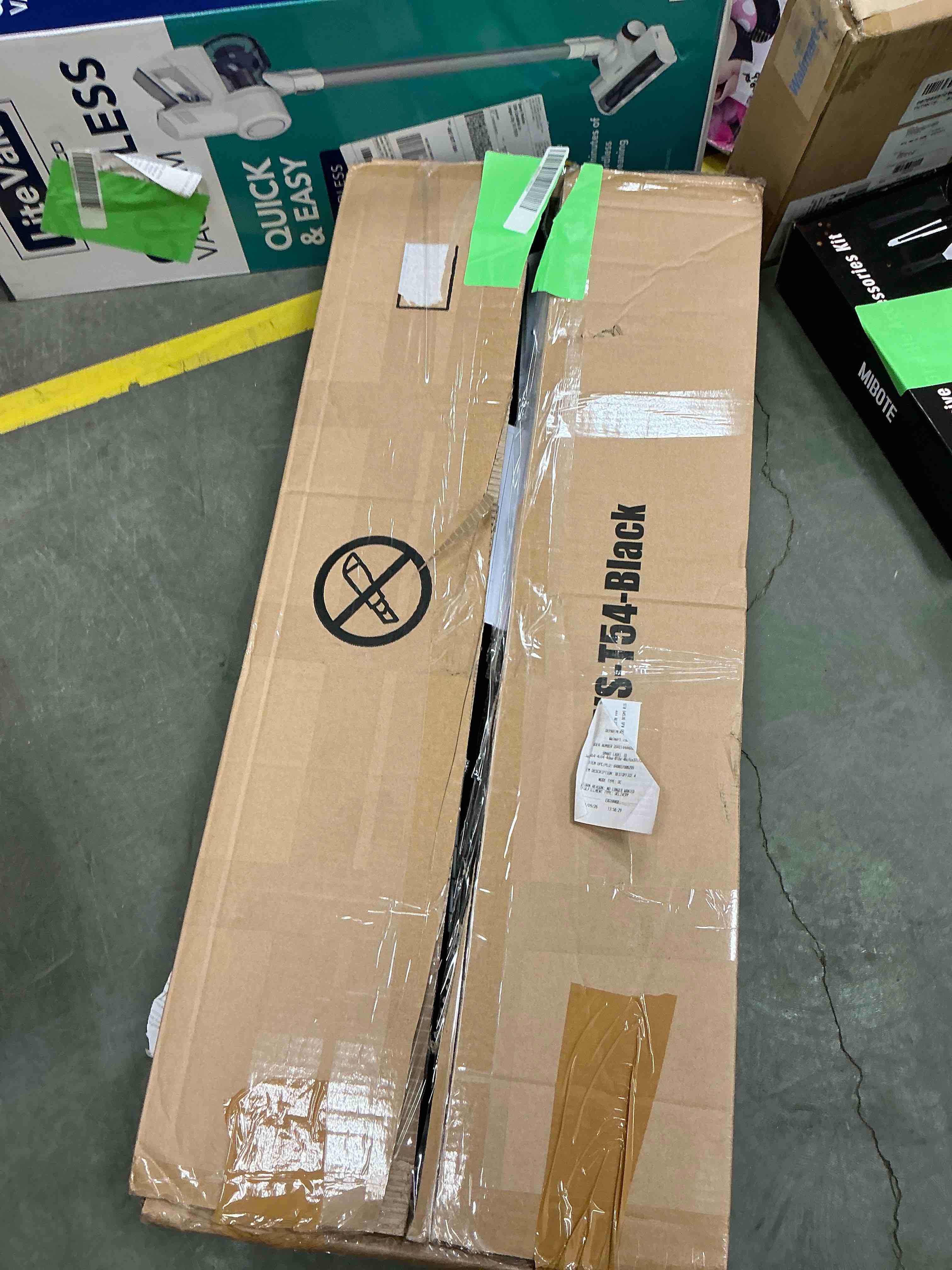 Condition photo showing New/Like New for BestOffice 4 Shelf Wire Shelving Unit Garage NSF Wire Shelf Metal Storage Shelves Heavy Duty Height Adjustable for 1000 lbs Capacity Black