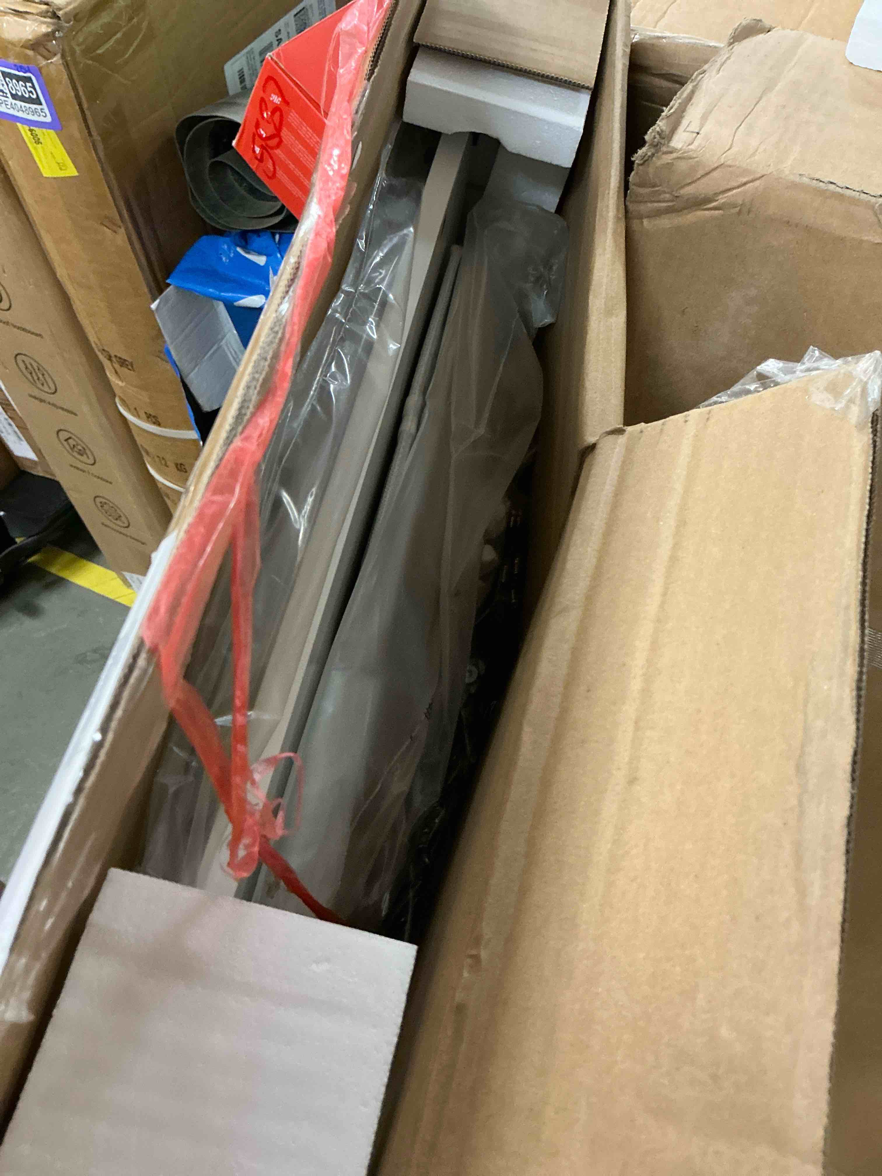 Condition photo showing New/Like New for Sofanext Computer Desk with 5 Drawers, Reversible Sturdy Office Desk with Printer Stands, Study Writing Table, Home Office Desks with Storage for Small Spaces, White