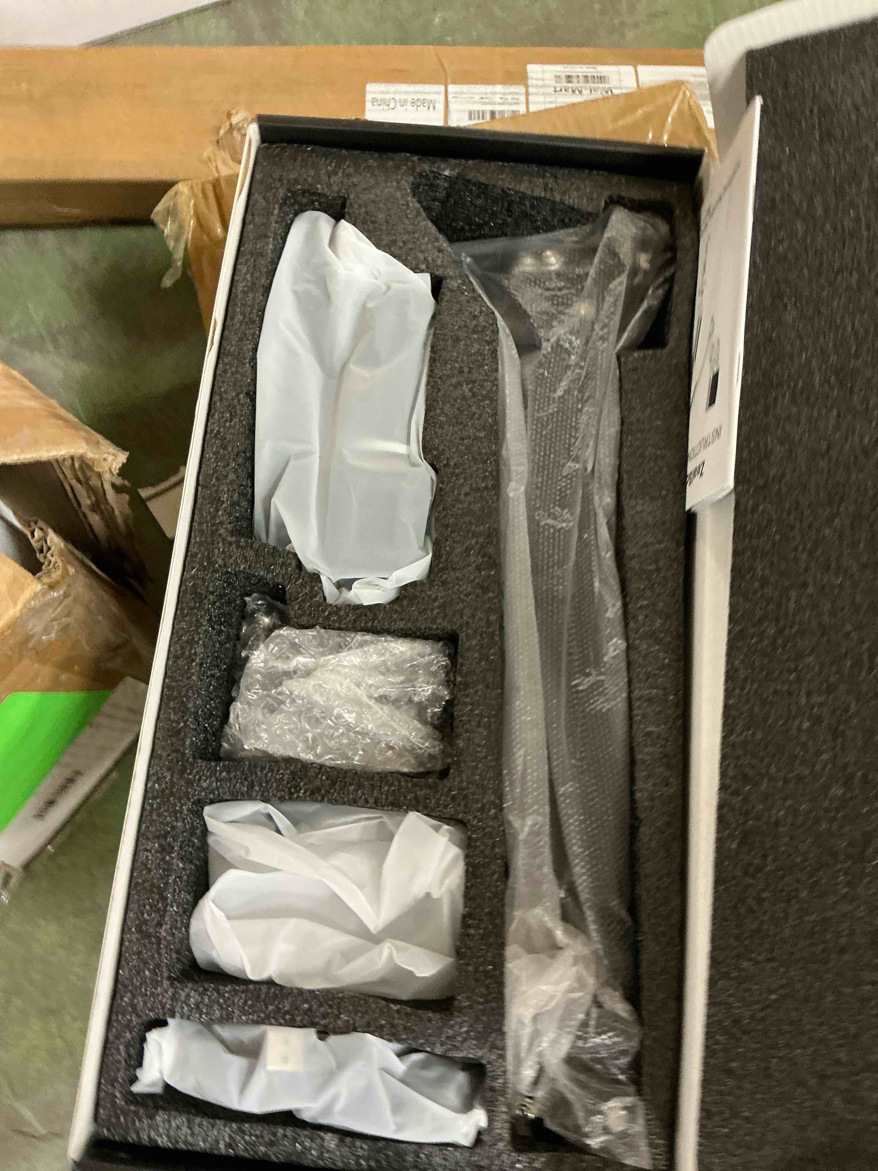 Condition photo showing New/Like New for ZealSound Gaming USB Microphone Noise Cancellation Condenser Mic 3.5mm Headphone RGB Microphone with Mute Gain Monitoring Boom Arm Pop Filter for Phone PC Computer Mac Streaming Podcast