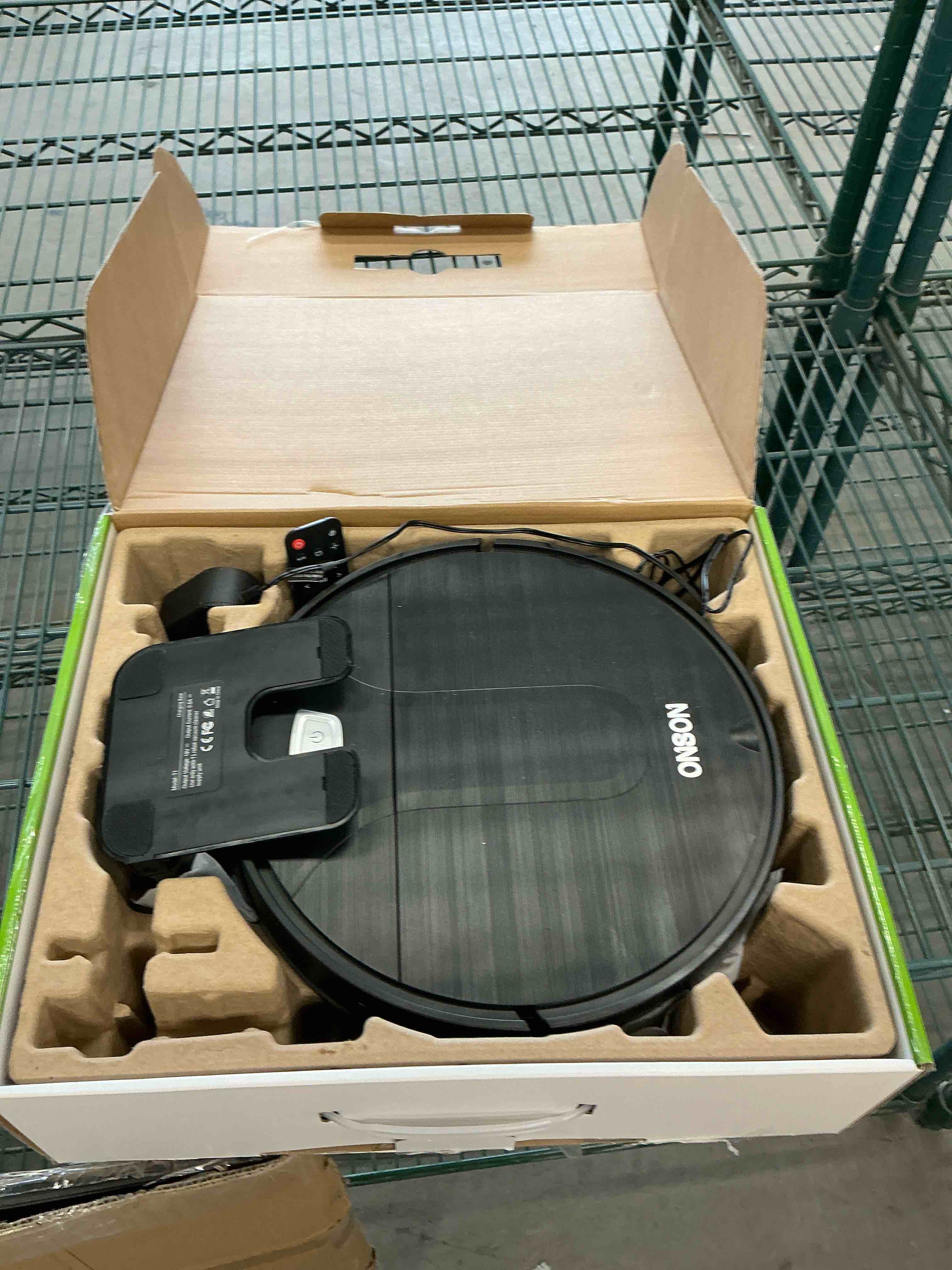 Condition photo showing Good Condition for ONSON Robot Vacuum Cleaner, 3500Pa Vacuum Cleaner with Schedule, App//Wi-Fi/Alexa, Slim, Ideal for Hard Floor, Pet Hair
