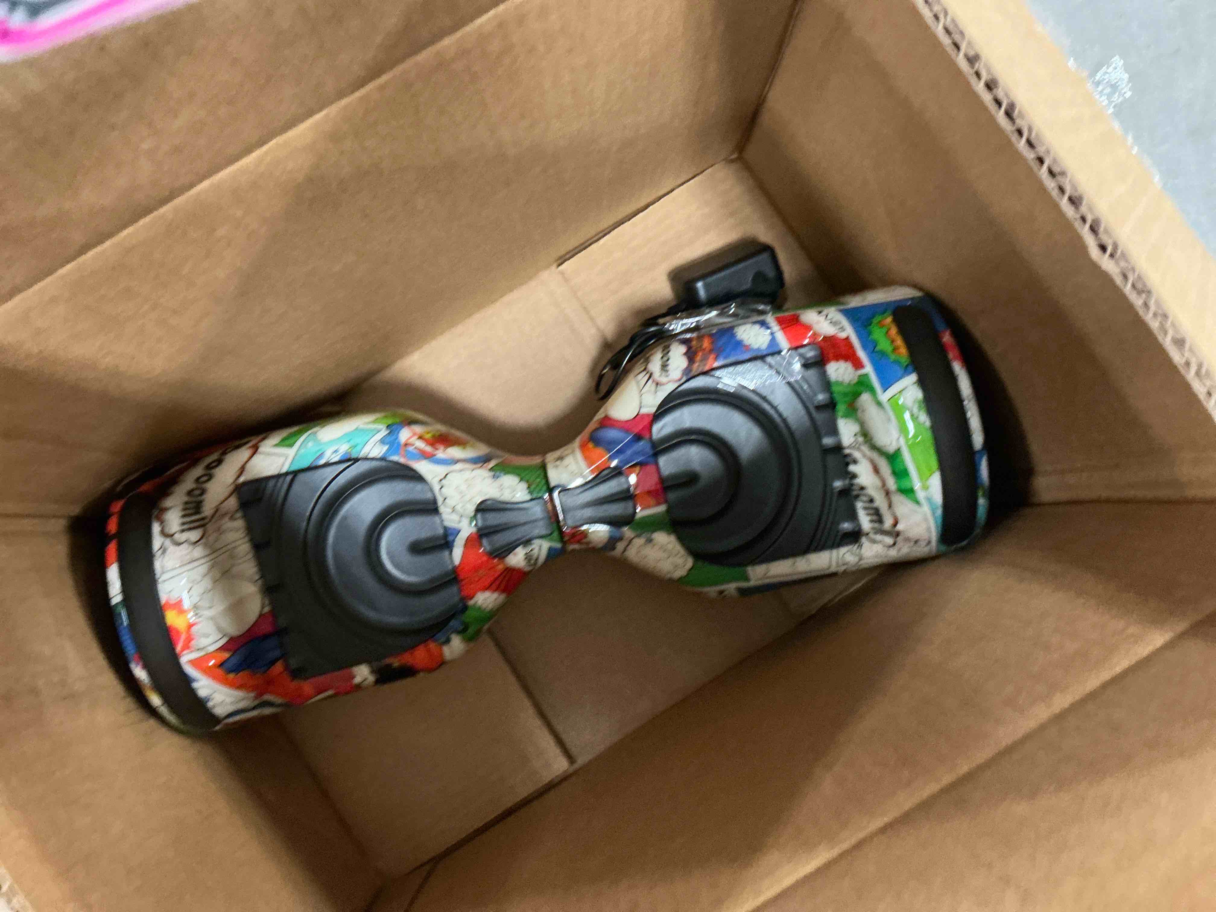 Condition photo showing Good Condition for Hoverstar Flash Wheel Hoverboard 6.5 In.  Bluetooth Speaker with LED Light  Self Balancing Wheel  Electric Scooter  Super Hero