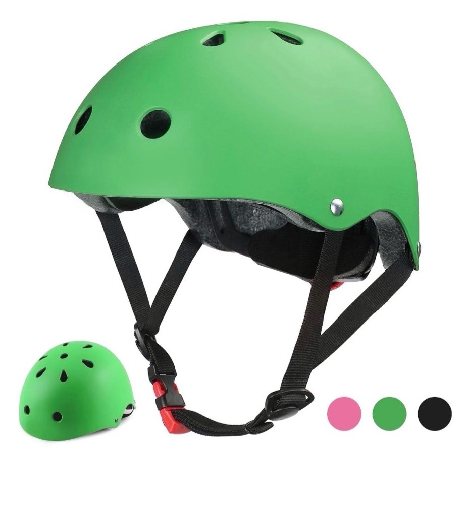 Condition photo showing Good Condition for Tripumer Kids Bike Helmet Toddler Ages 3-8 Years Old Boys Girls Children Adjustable Bicycle Helmet Green