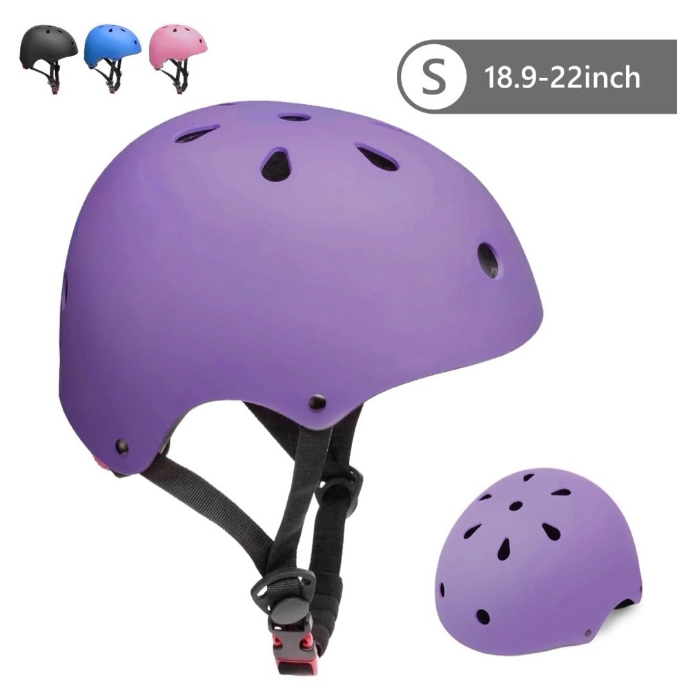 Condition photo showing Good Condition for Tripumer Kids Bike Helmet Toddler Ages 3-8 Years Old Boys Girls Children Adjustable Bicycle Helmet Purple