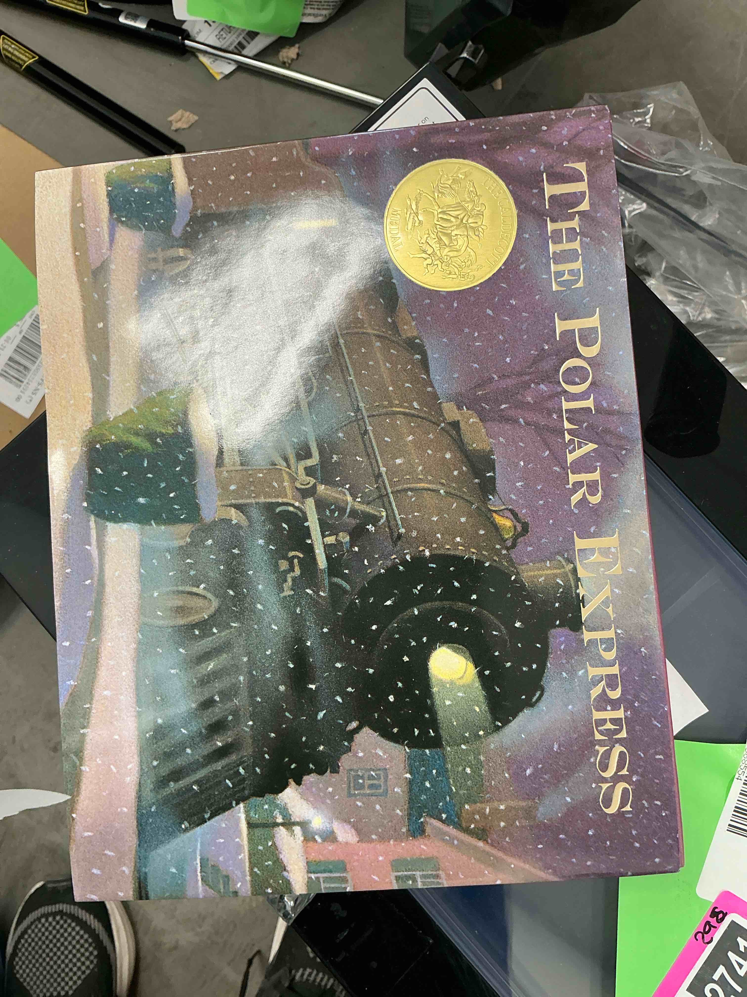 Condition photo showing Good Condition for Polar Express - By Chris Van Allsburg ( Hardcover )