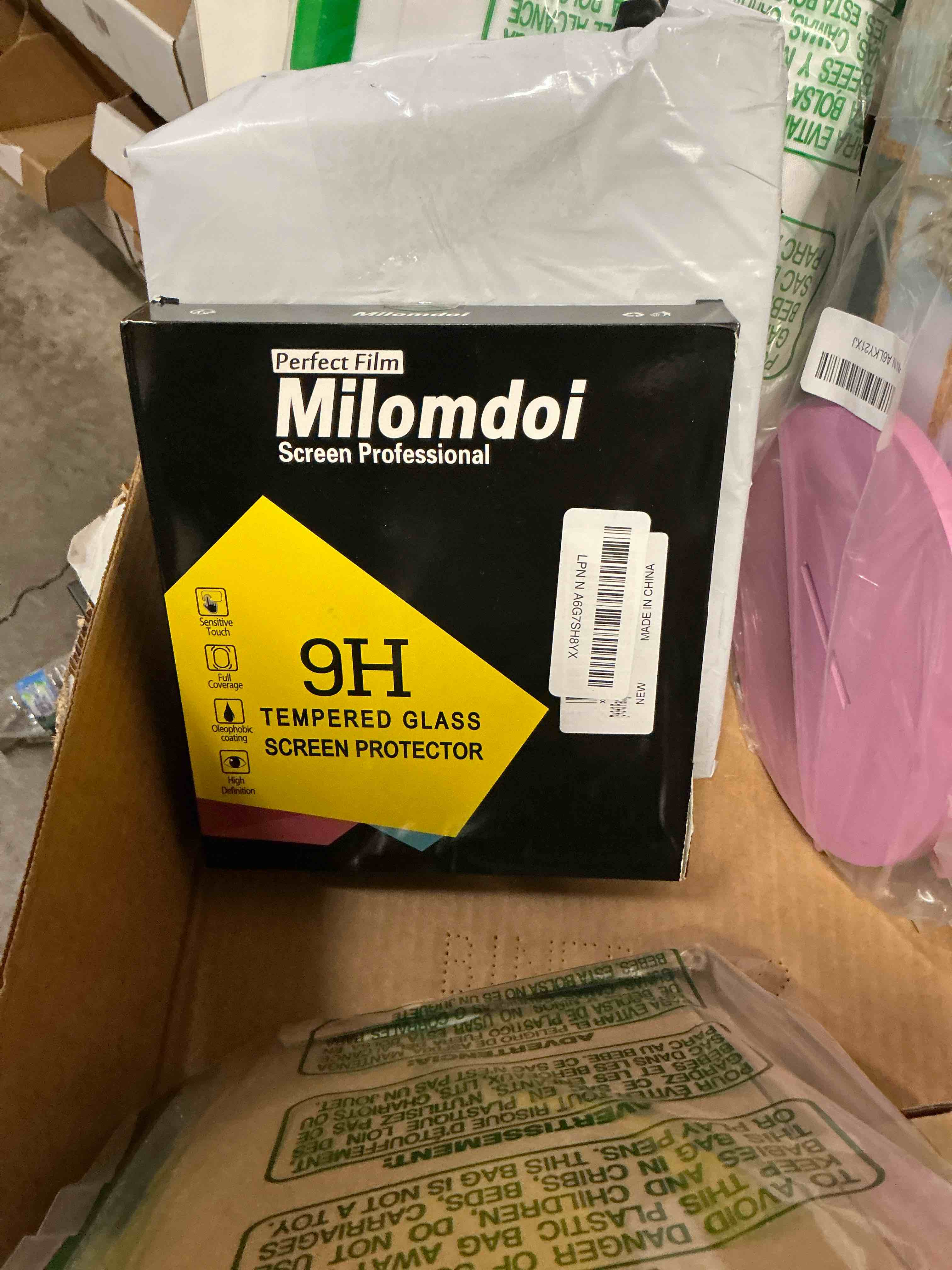 Condition photo showing Good Condition for Milomdoi 9 in 1 Screen Protector for Samsung Galaxy Z Fold 7, 3 Inside Flexible Film + 3 Front Tempered Glass + 3 Camera Lens Protector Accessories with Installation Frame, No Bubbles Galaxy Z Fold 7 8.2