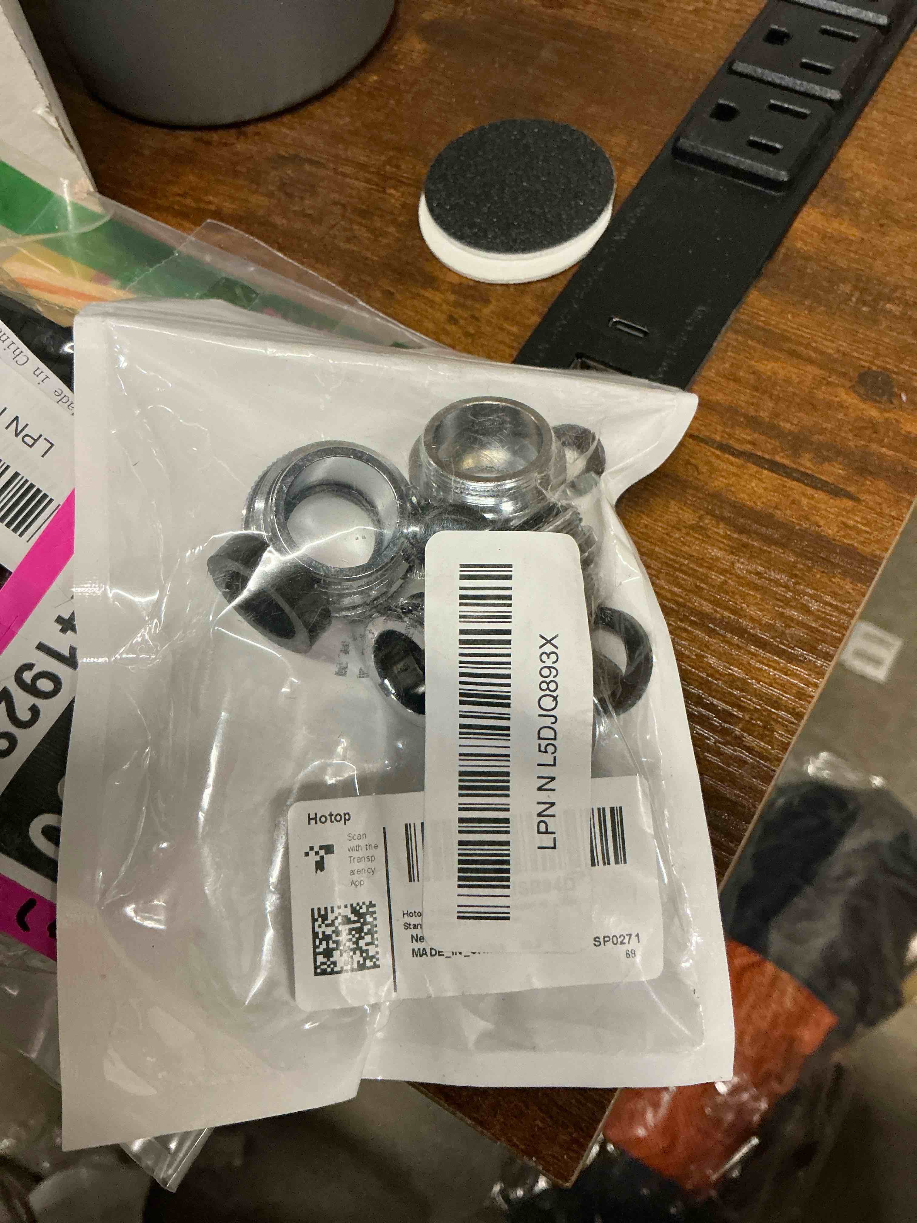 Condition photo showing Good Condition for Hotop 7 Pieces Faucet Adapter Kit, Kitchen Sink Brass Aerator Male/Female Faucet Adapter to Connect Garden Hose, Water Filter, Standard Hose via Diverter